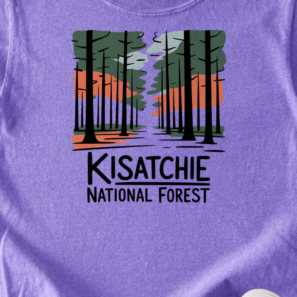 Kisatchie National Forest Kids Cotton T-Shirt