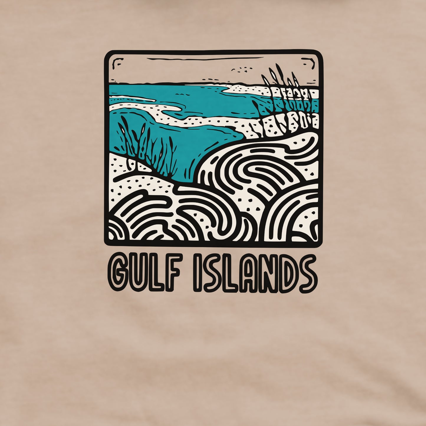 Gulf Islands National Seashore Crewneck Sweatshirt Adventure and Outdoors Themed Sweatshirt