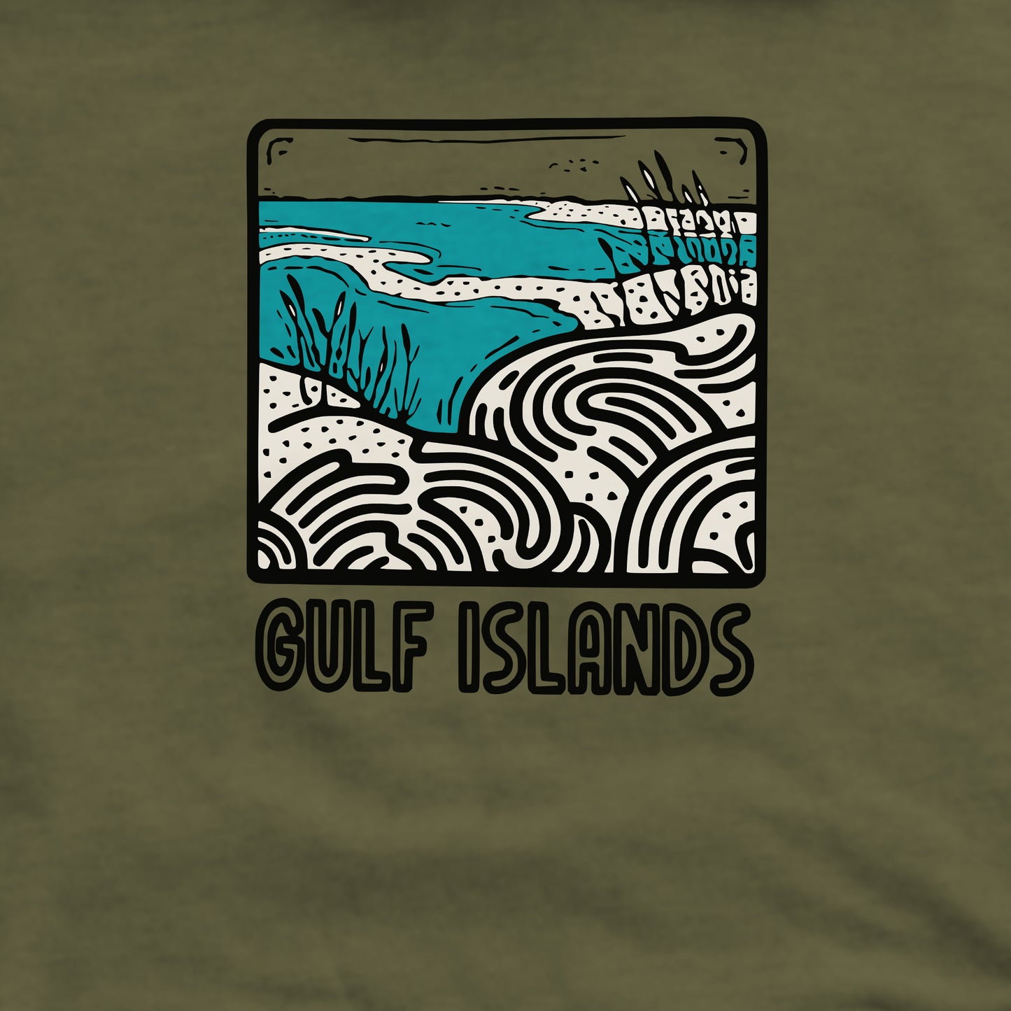 Gulf Islands National Seashore Crewneck Sweatshirt Adventure and Outdoors Themed Sweatshirt