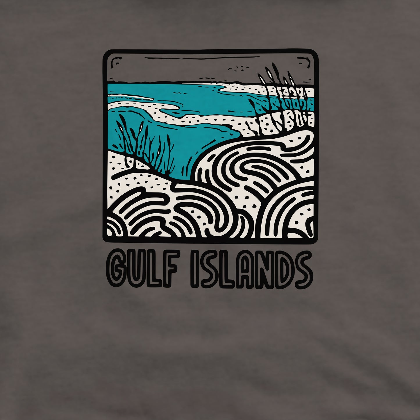 Gulf Islands National Seashore Crewneck Sweatshirt Adventure and Outdoors Themed Sweatshirt