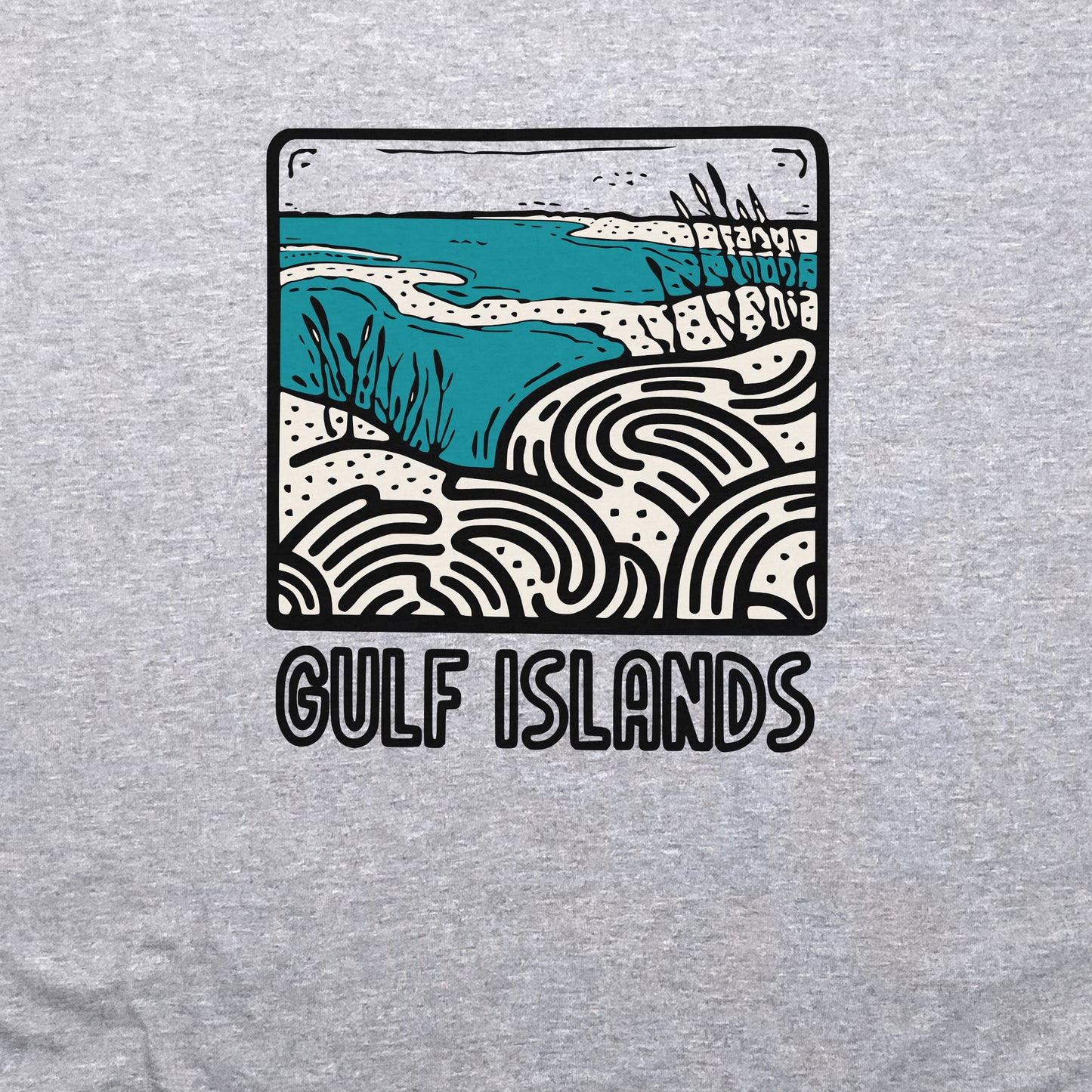 Gulf Islands National Seashore Crewneck Sweatshirt Adventure and Outdoors Themed Sweatshirt