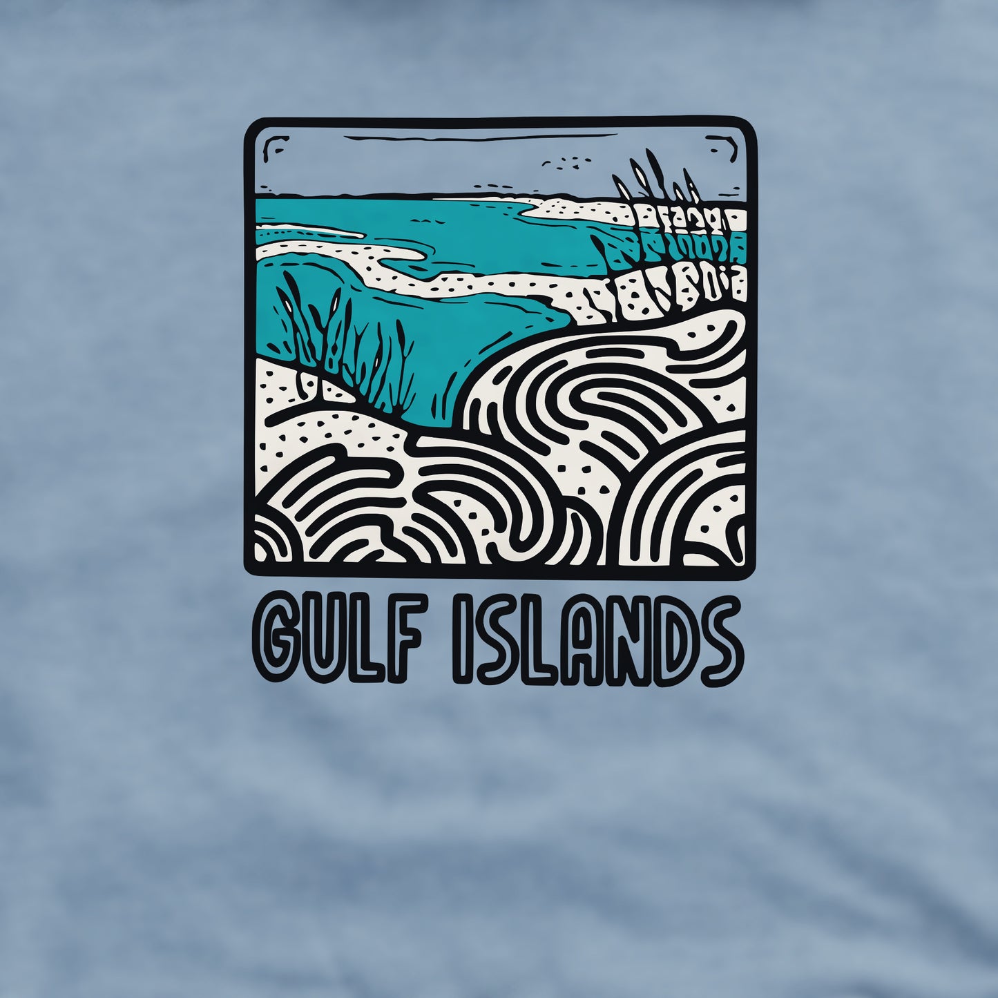 Gulf Islands National Seashore Crewneck Sweatshirt Adventure and Outdoors Themed Sweatshirt