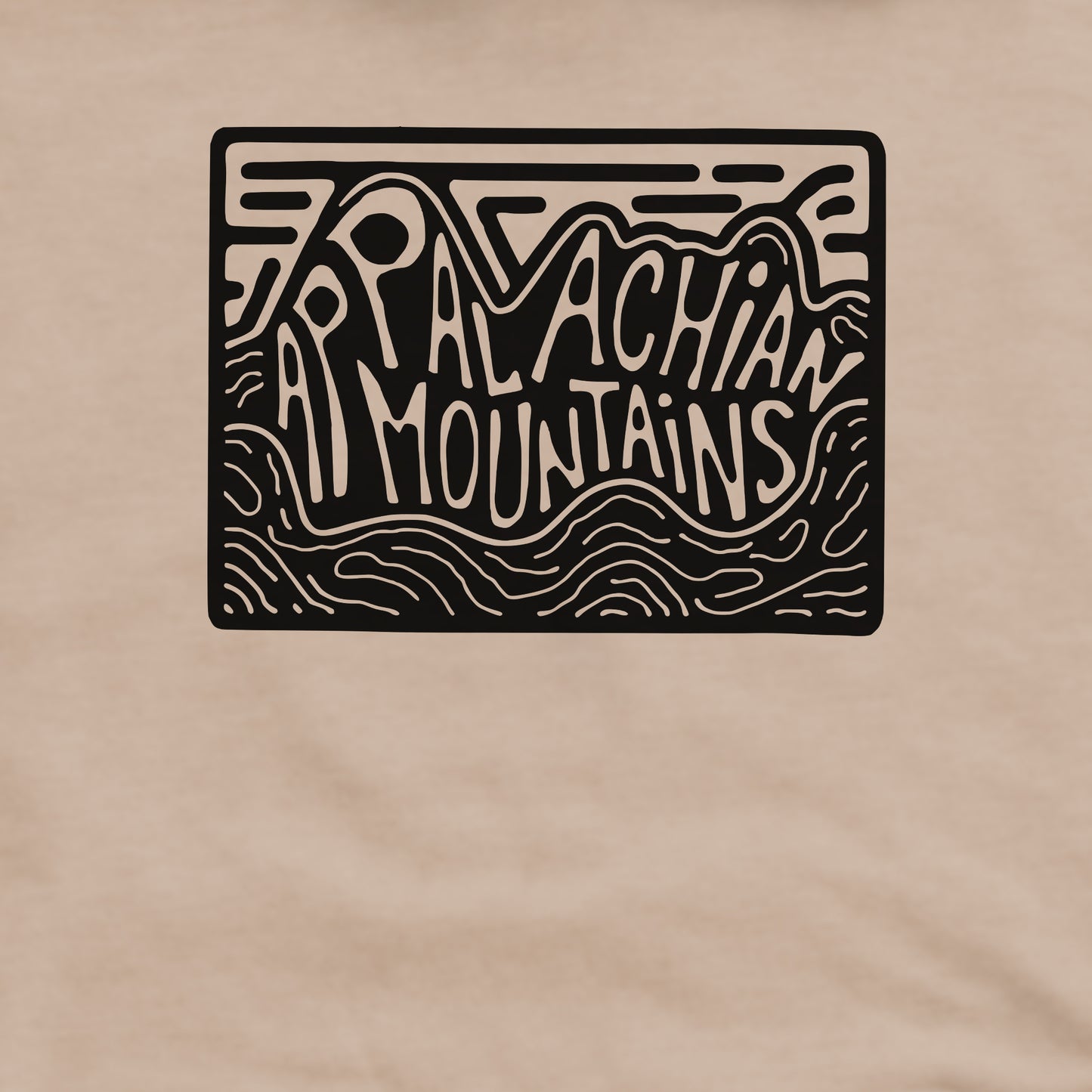 Appalachian Mountains Crewneck Sweatshirt Adventure and Outdoors Themed Sweatshirt