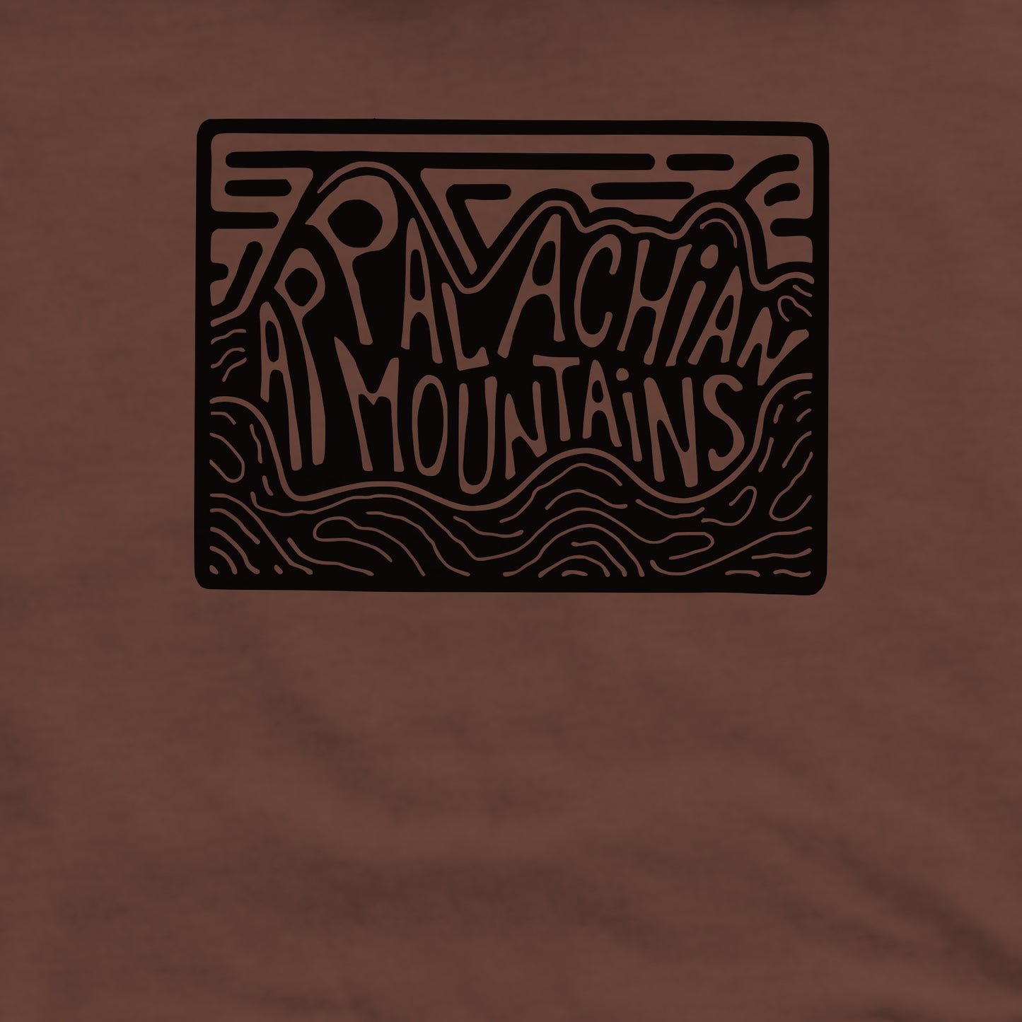 Appalachian Mountains Crewneck Sweatshirt Adventure and Outdoors Themed Sweatshirt