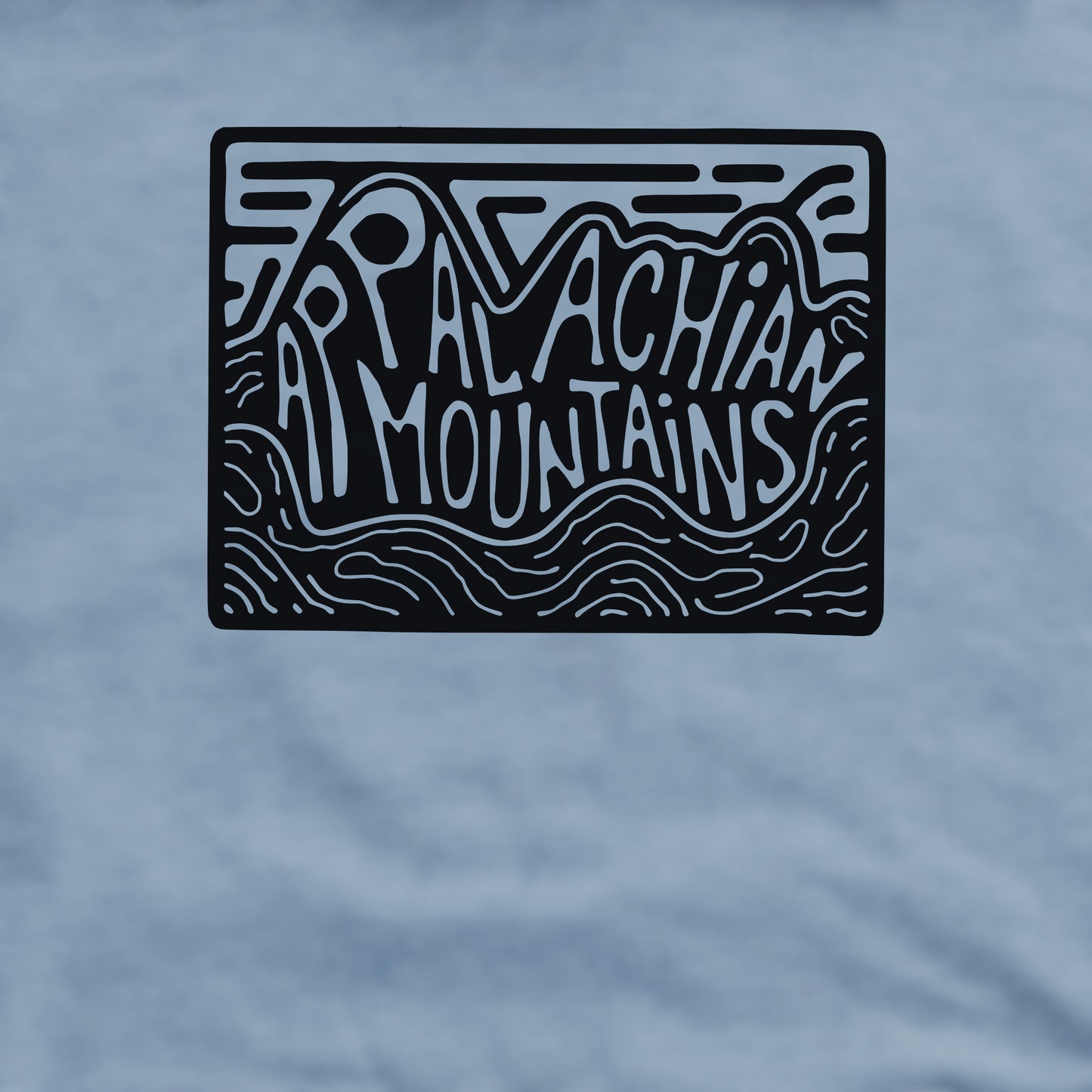 Appalachian Mountains Crewneck Sweatshirt Adventure and Outdoors Themed Sweatshirt