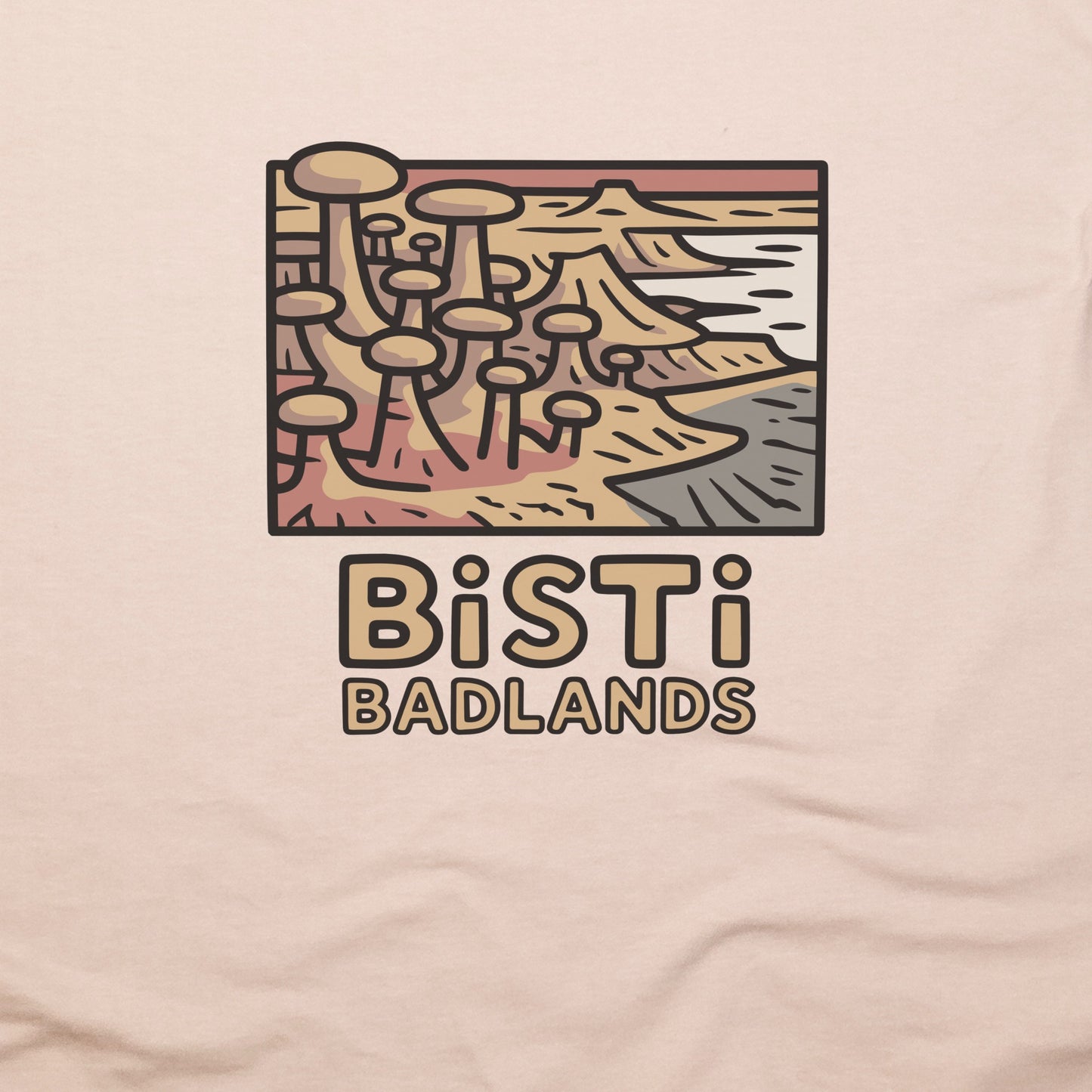 Bisti Badlands T-Shirt Adventure and Outdoors Themed T-Shirt