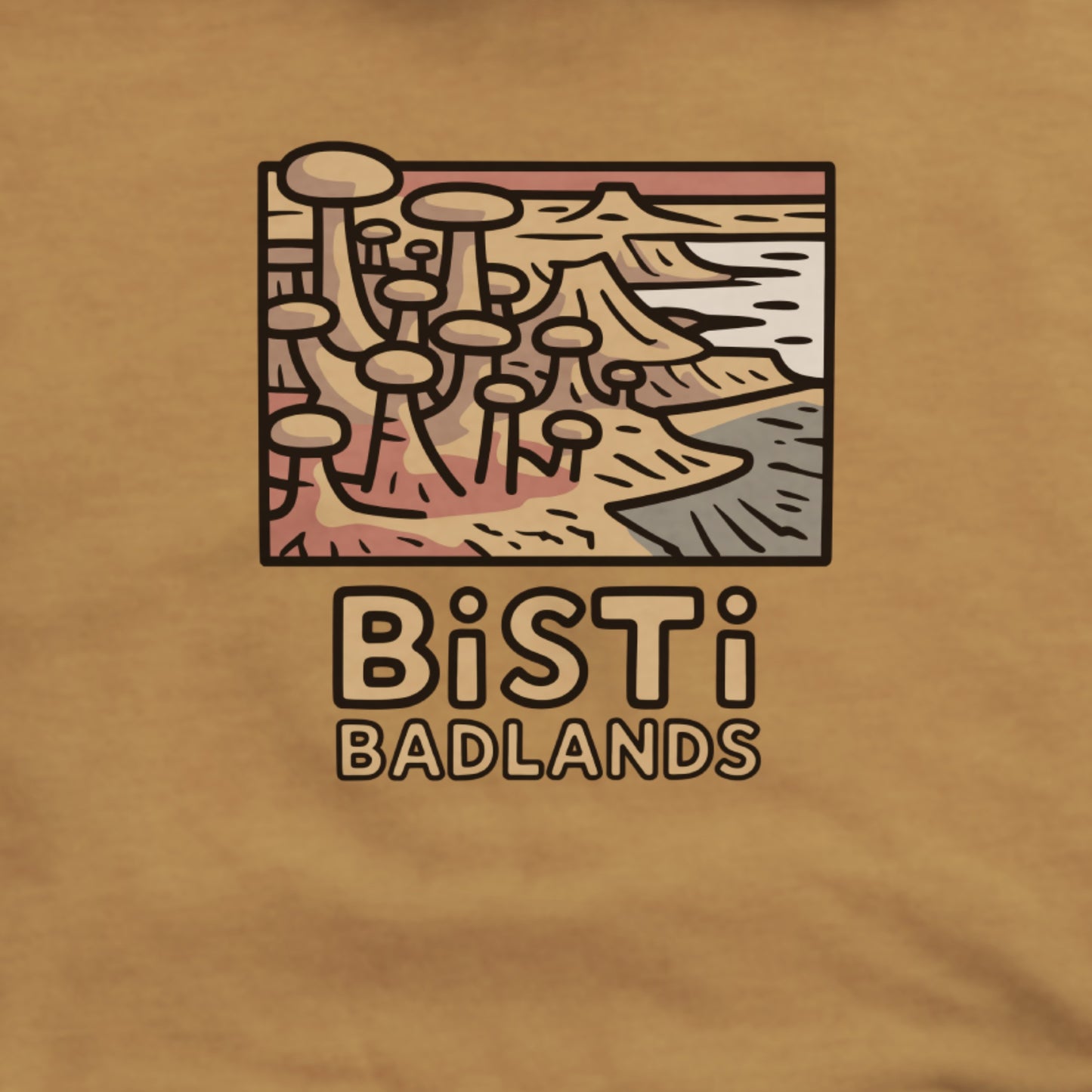 Bisti Badlands Hoodie Adventure and Outdoors Themed Hoodie