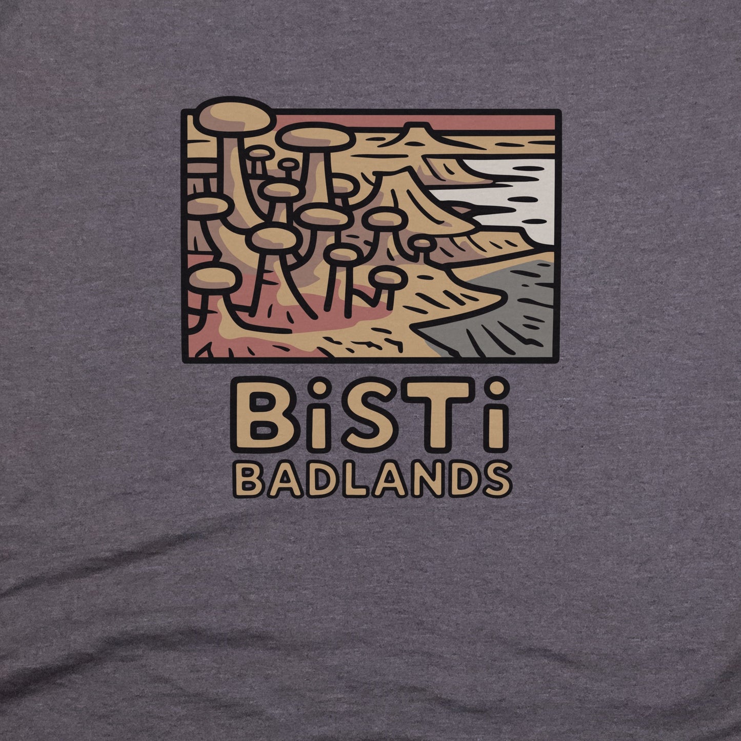 Bisti Badlands T-Shirt Adventure and Outdoors Themed T-Shirt