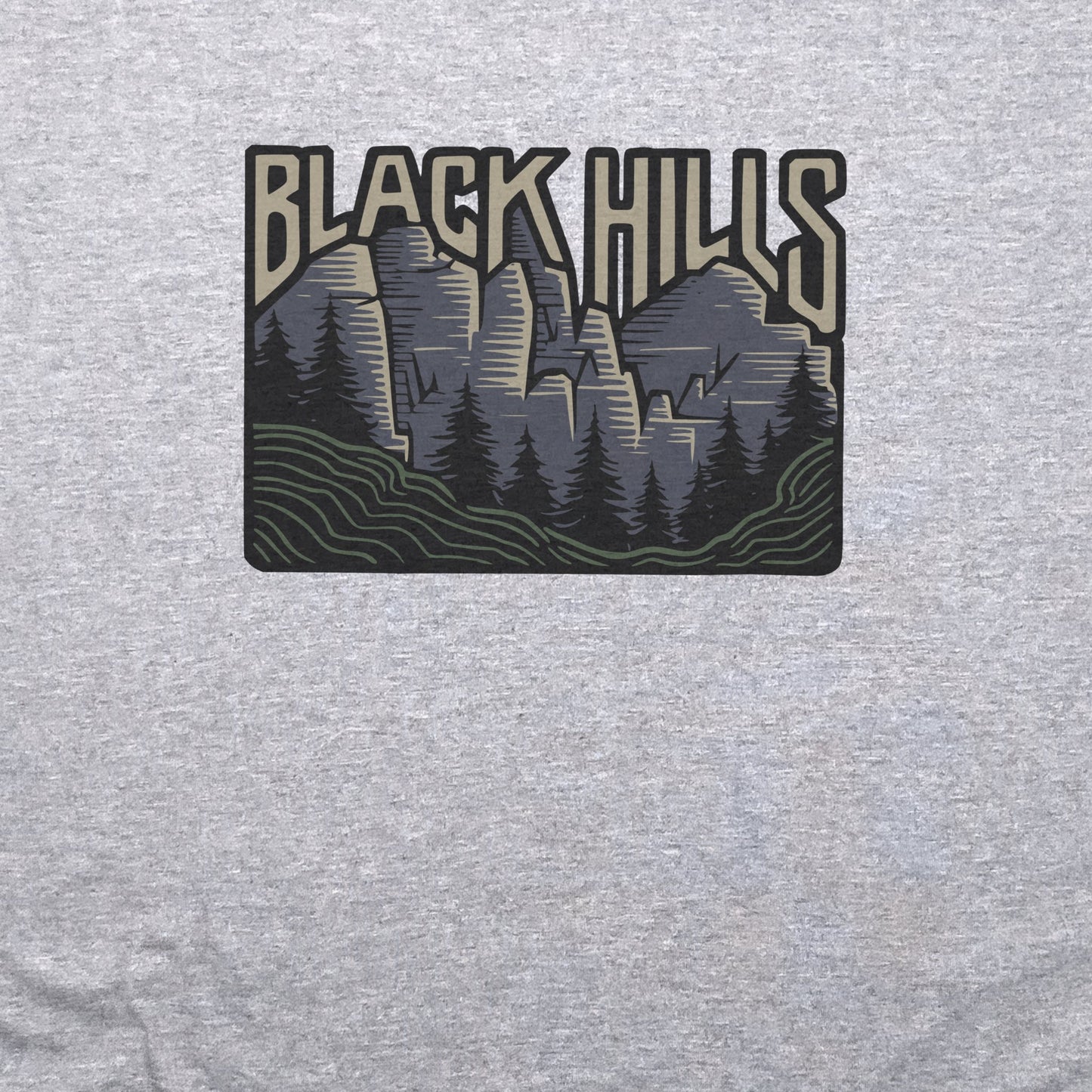 Black Hills National Forest T-Shirt Adventure and Outdoors Themed T-Shirt