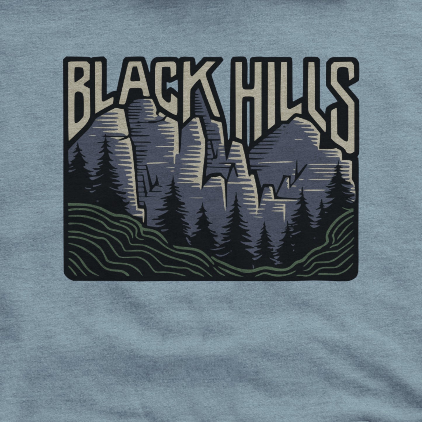 Black Hills National Forest Hoodie Adventure and Outdoors Themed Hoodie