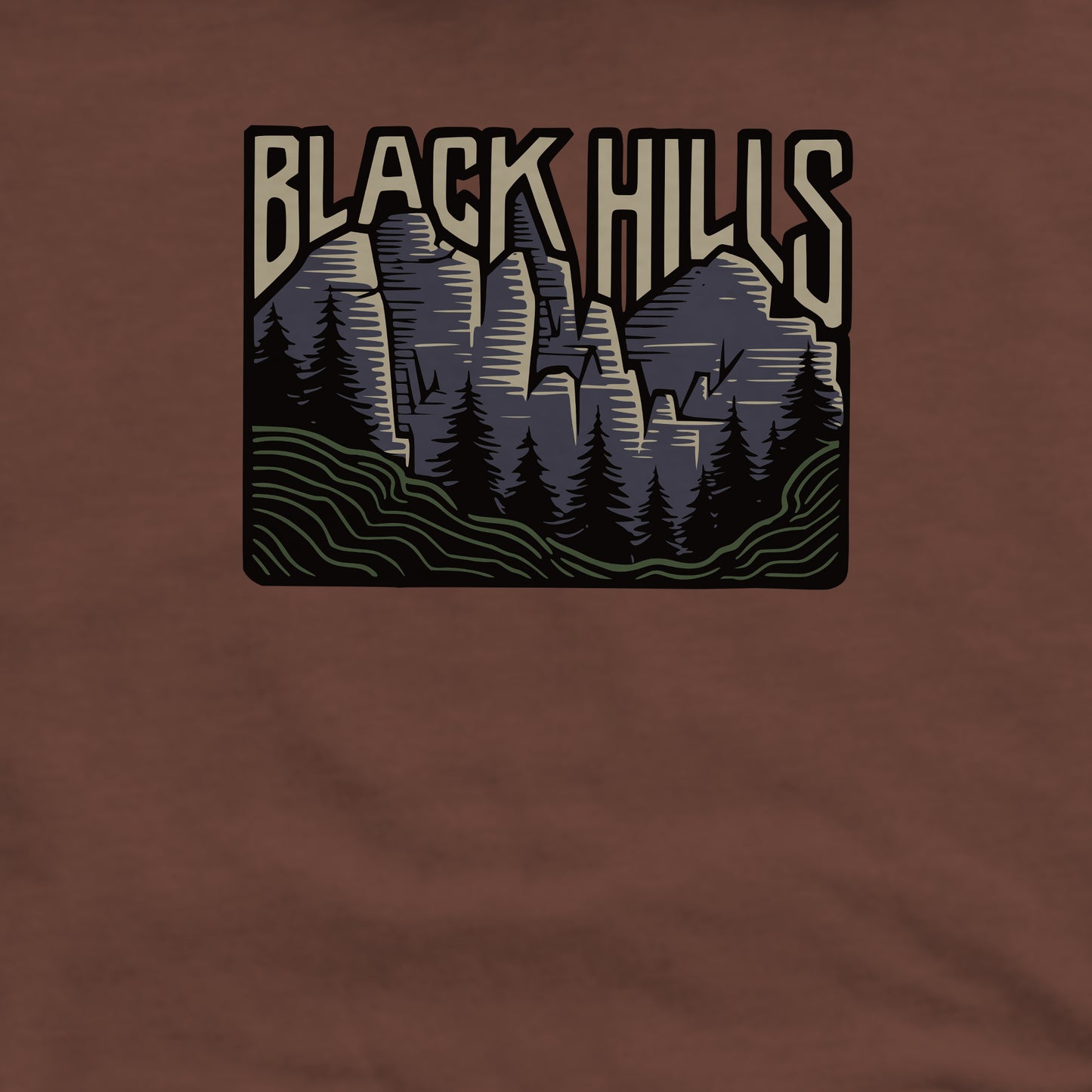 Black Hills National Forest Crewneck Sweatshirt Adventure and Outdoors Themed Sweatshirt
