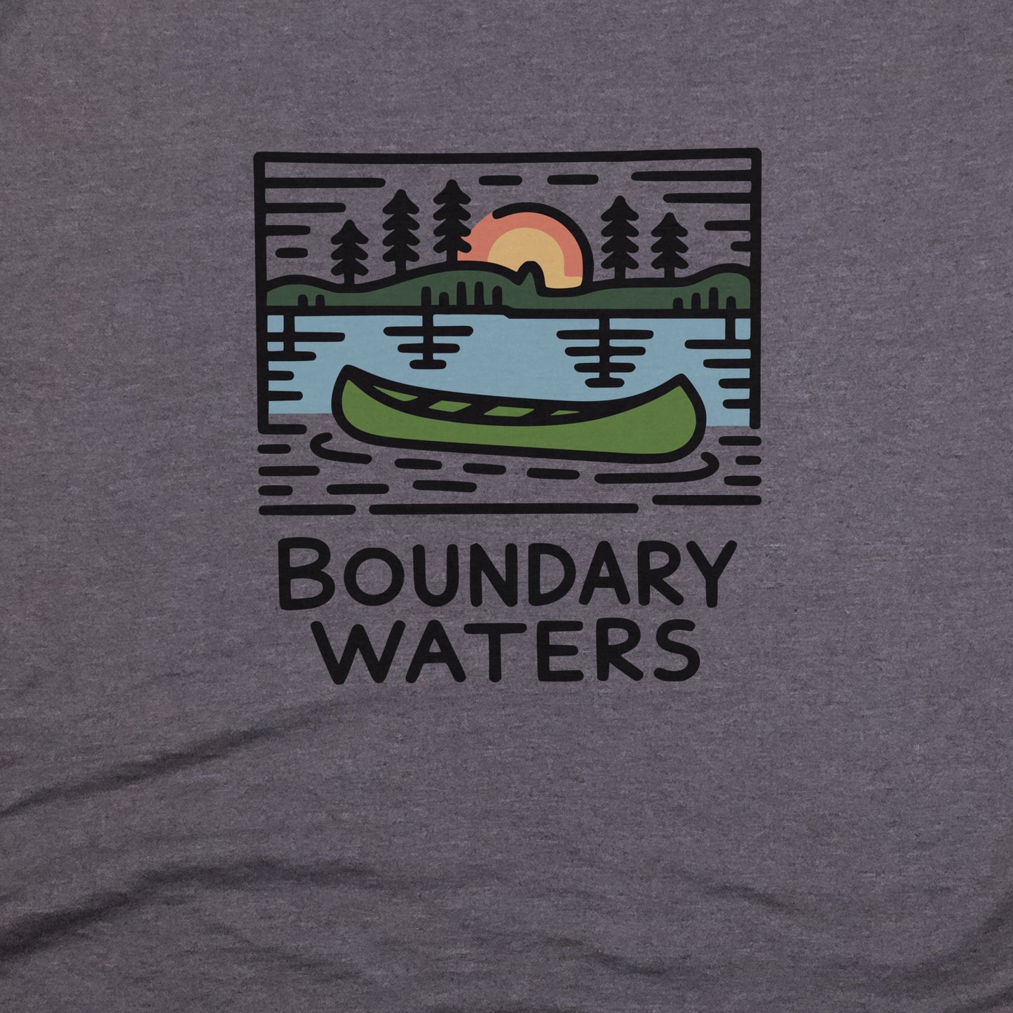 Boundary Waters Canoe Area Wilderness T-Shirt Adventure and Outdoors Themed T-Shirt