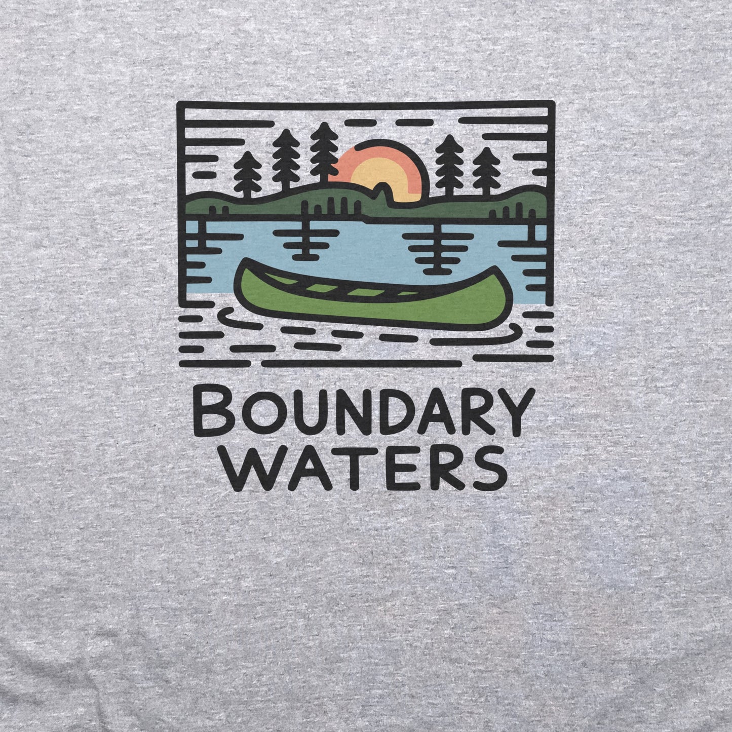 Boundary Waters Canoe Area Wilderness T-Shirt Adventure and Outdoors Themed T-Shirt