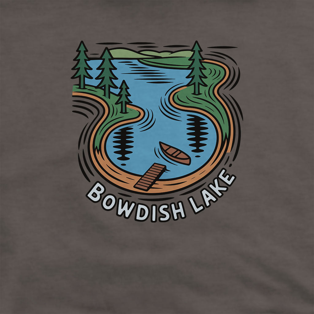 Bowdish Lake Hoodie Adventure and Outdoors Themed Hoodie
