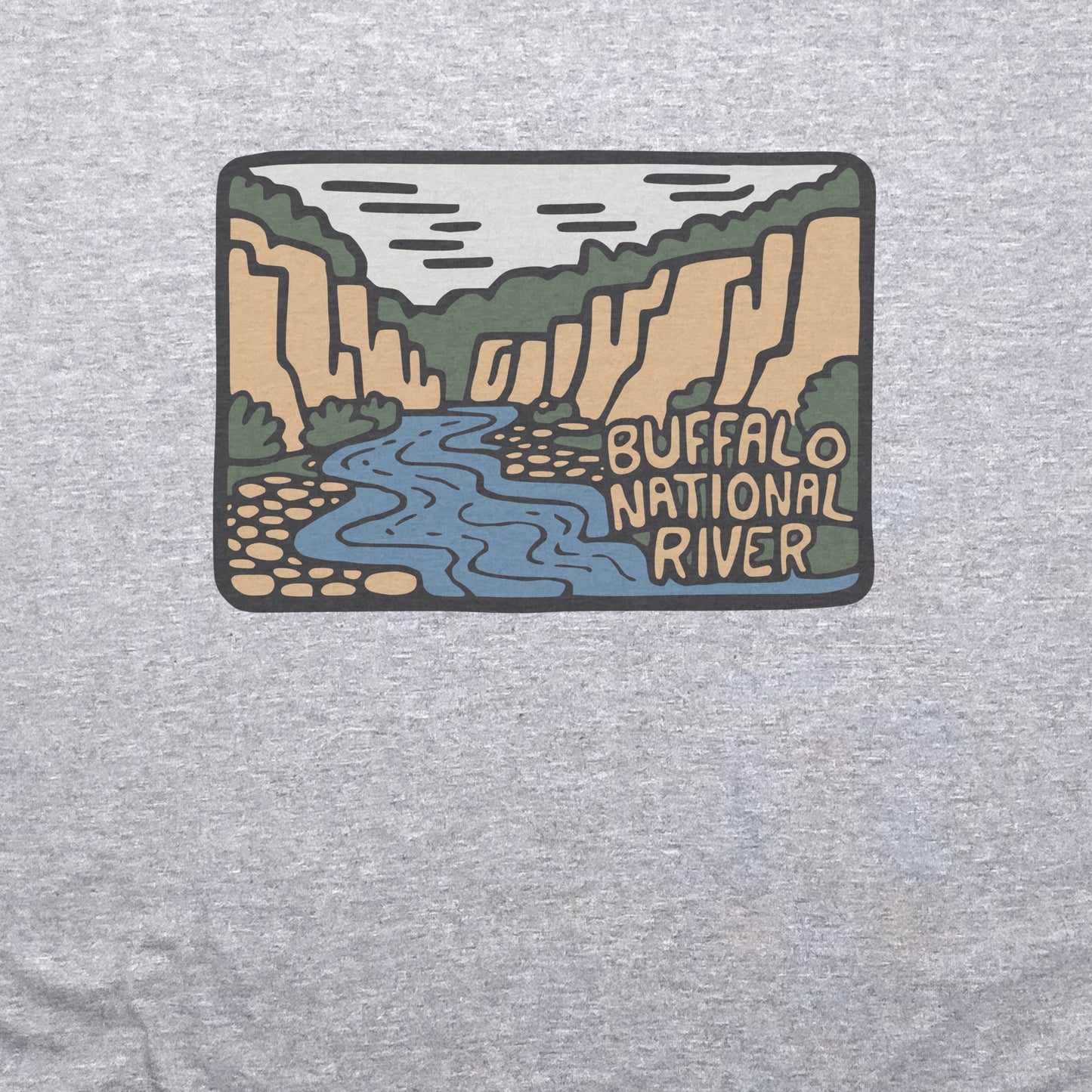 Buffalo National River T-Shirt Adventure and Outdoors Themed T-Shirt