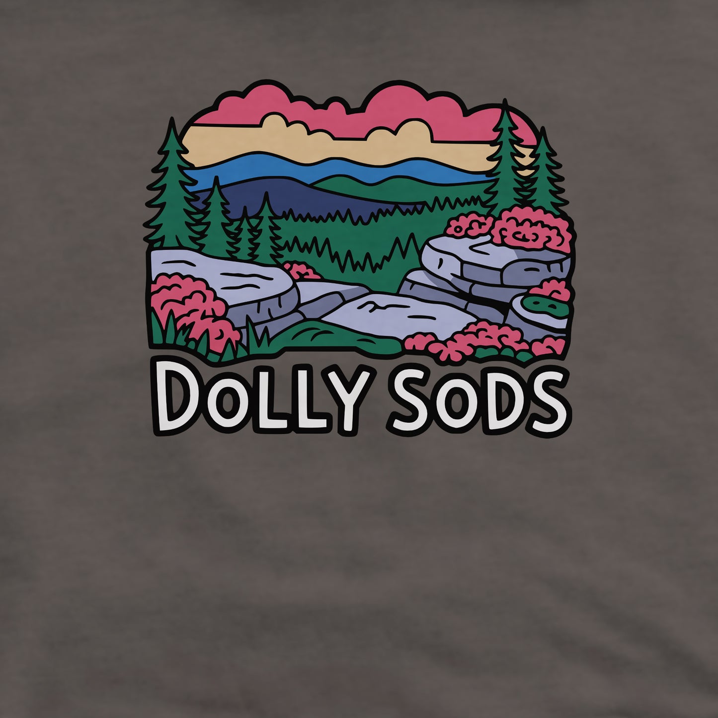 Dolly Sods Wilderness Crewneck Sweatshirt Adventure and Outdoors Themed Sweatshirt