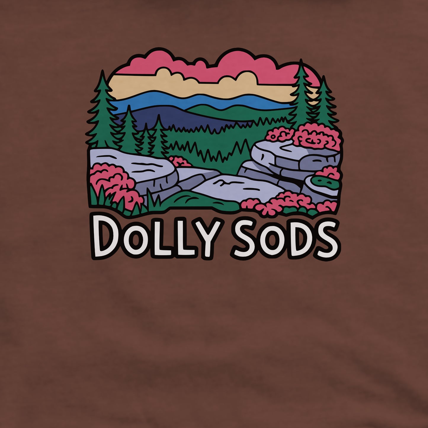 Dolly Sods Wilderness Crewneck Sweatshirt Adventure and Outdoors Themed Sweatshirt