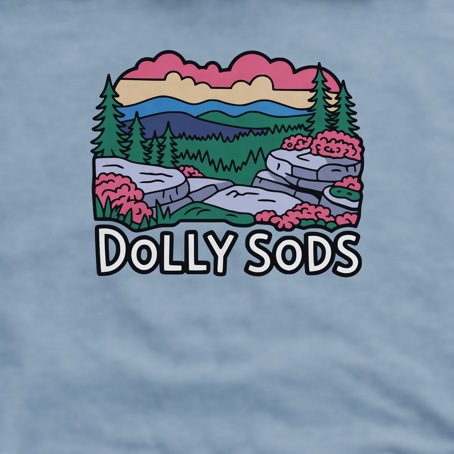 Dolly Sods Wilderness Crewneck Sweatshirt Adventure and Outdoors Themed Sweatshirt