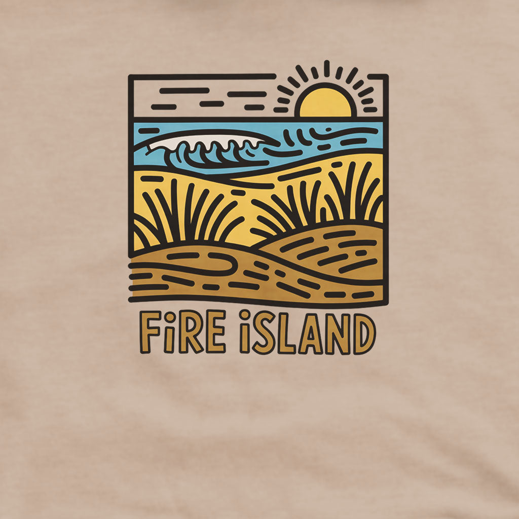 Fire Island National Seashore Hoodie Adventure and Outdoors Themed Hoodie