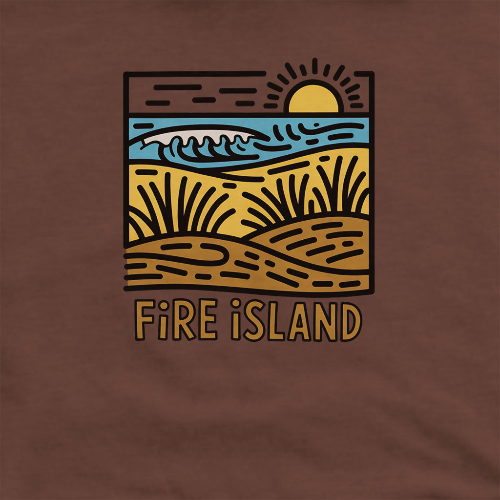 Fire Island National Seashore Hoodie Adventure and Outdoors Themed Hoodie