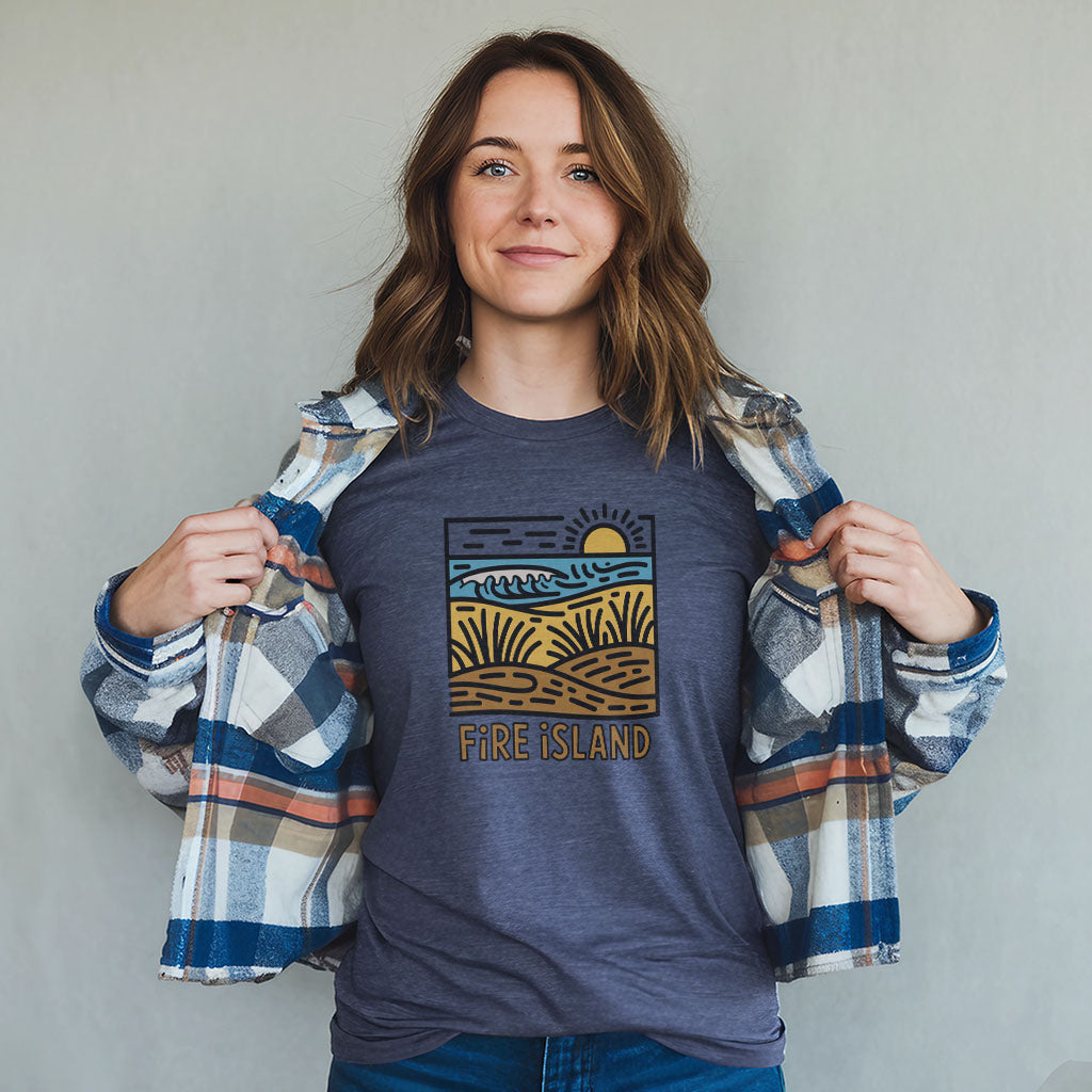 Fire Island National Seashore T-Shirt Adventure and Outdoors Themed T-Shirt
