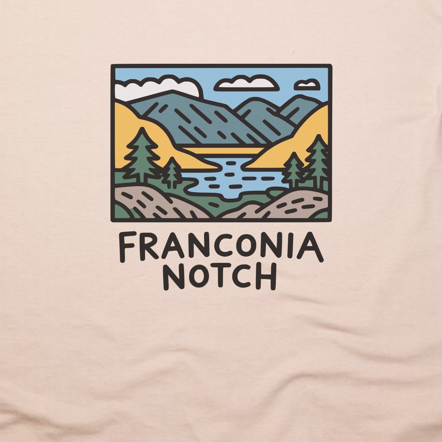 Franconia Notch State Park T-Shirt Adventure and Outdoors Themed T-Shirt