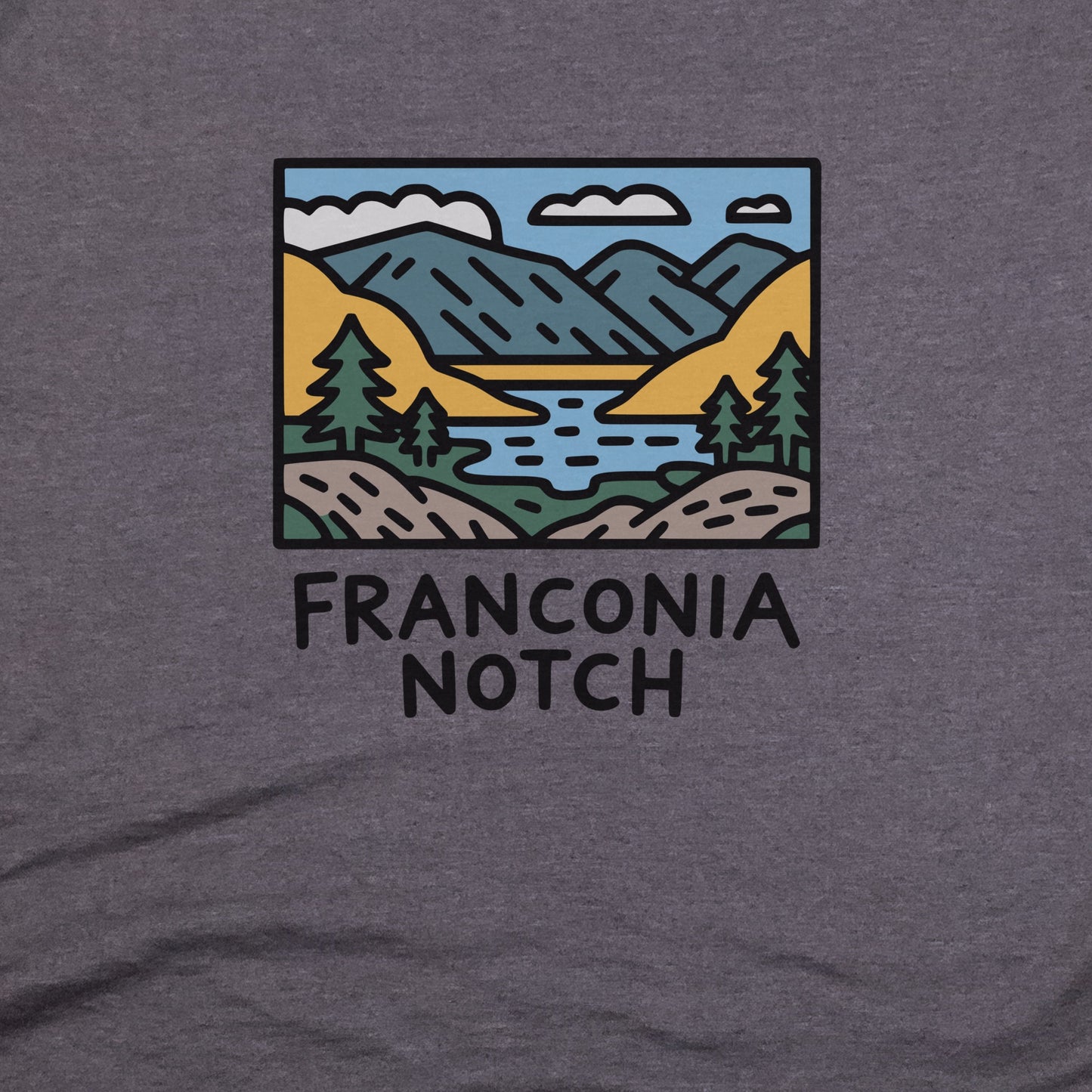 Franconia Notch State Park T-Shirt Adventure and Outdoors Themed T-Shirt