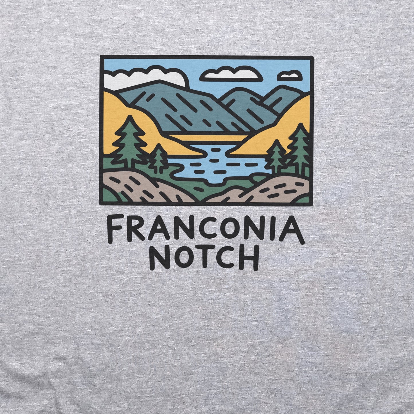 Franconia Notch State Park T-Shirt Adventure and Outdoors Themed T-Shirt