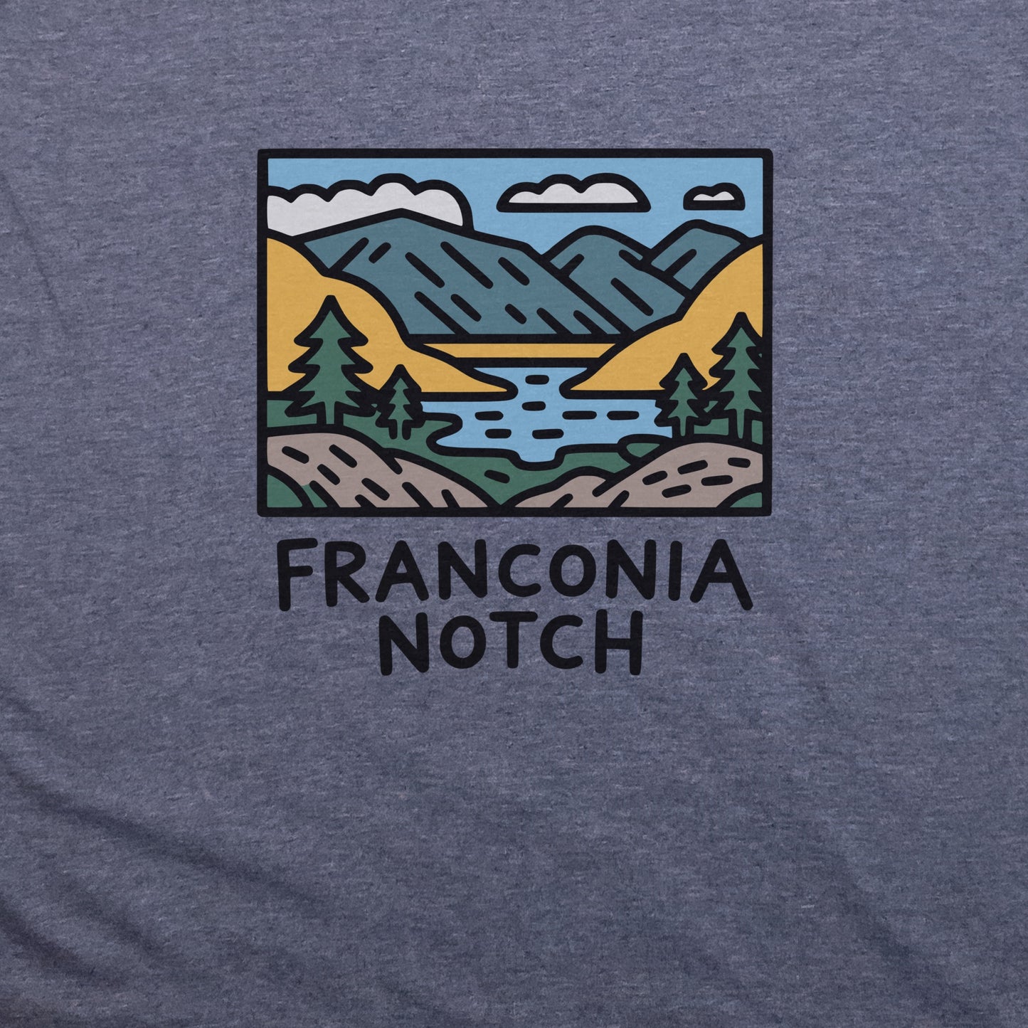Franconia Notch State Park T-Shirt Adventure and Outdoors Themed T-Shirt
