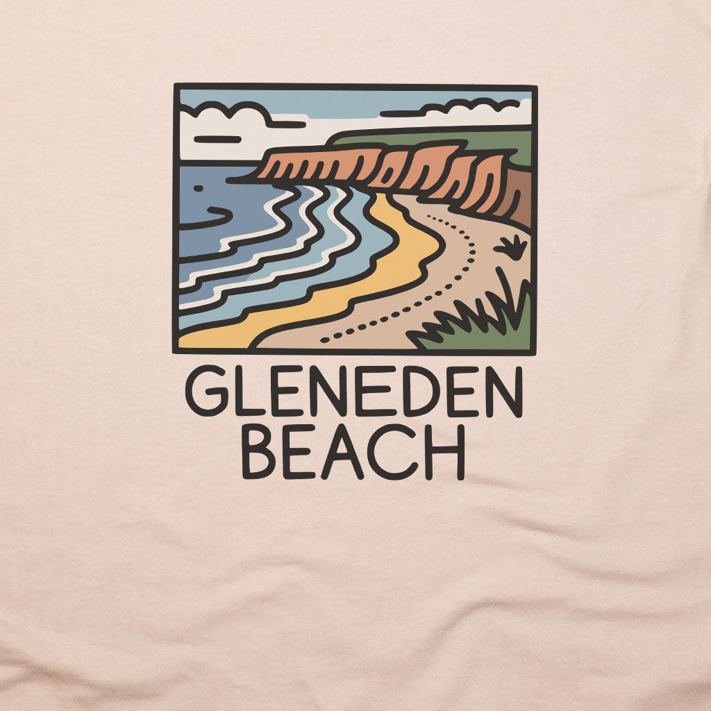 Gleneden Beach T-Shirt Adventure and Outdoors Themed T-Shirt