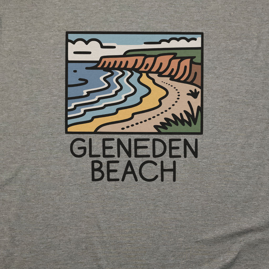 Gleneden Beach T-Shirt Adventure and Outdoors Themed T-Shirt