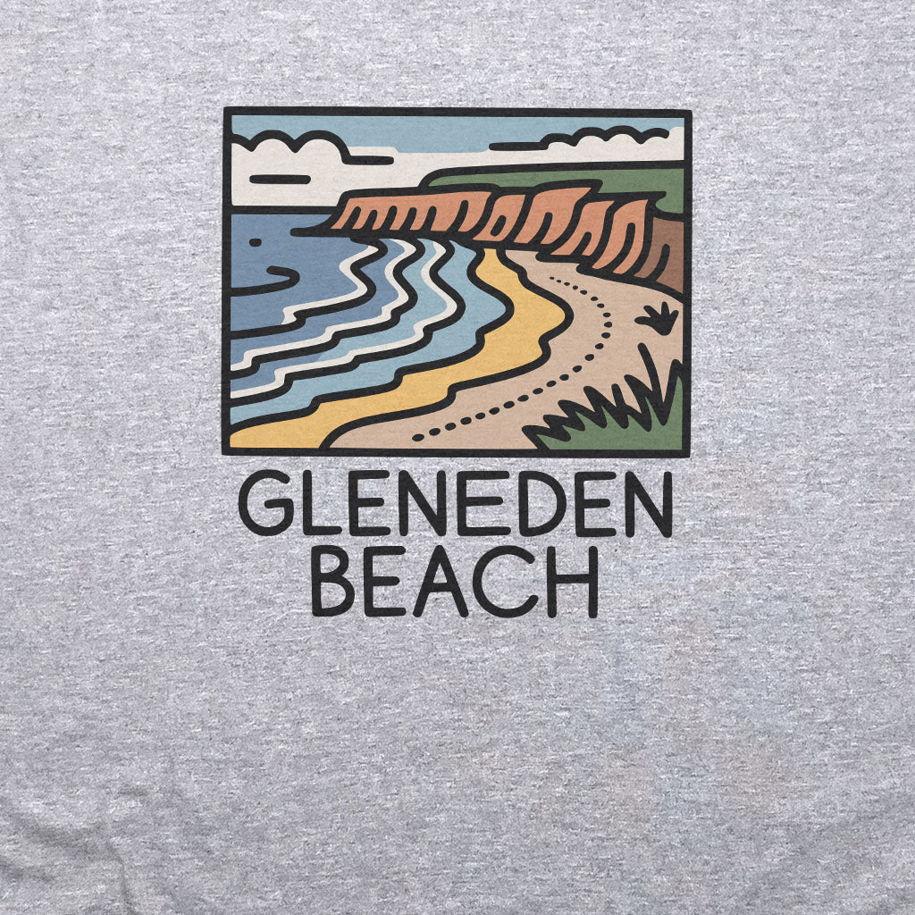 Gleneden Beach T-Shirt Adventure and Outdoors Themed T-Shirt