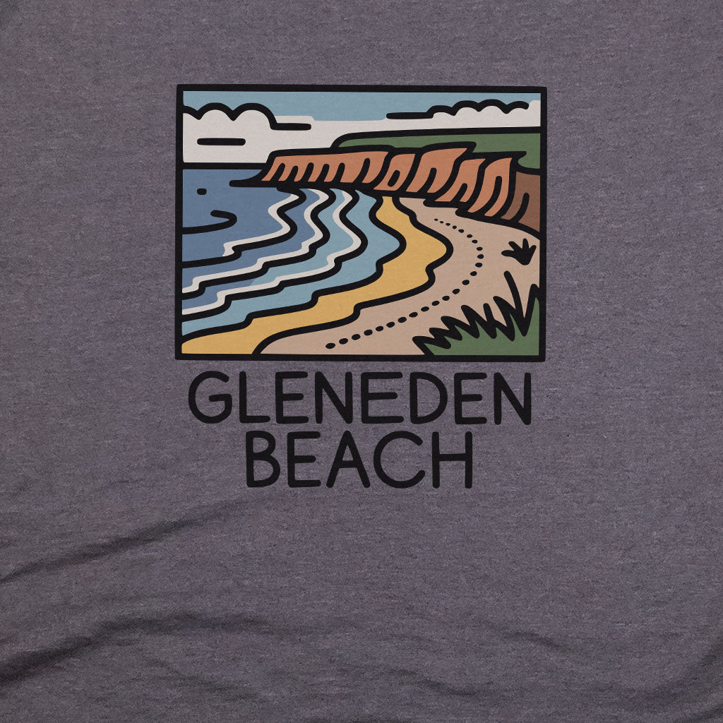 Gleneden Beach T-Shirt Adventure and Outdoors Themed T-Shirt