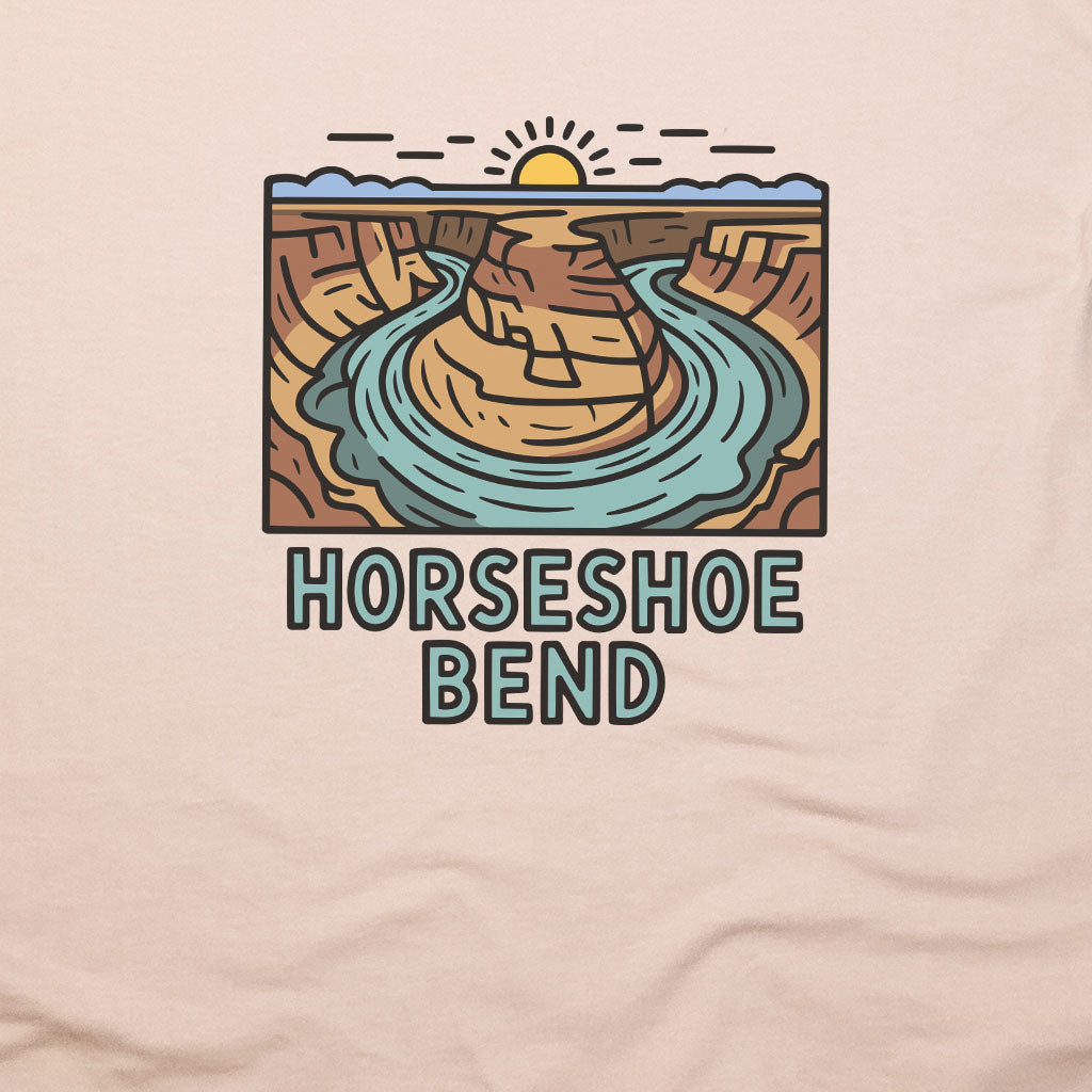 Horseshoe Bend Glen Canyon T-Shirt Adventure and Outdoors Themed T-Shirt