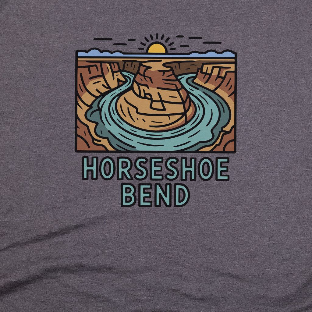 Horseshoe Bend Glen Canyon T-Shirt Adventure and Outdoors Themed T-Shirt