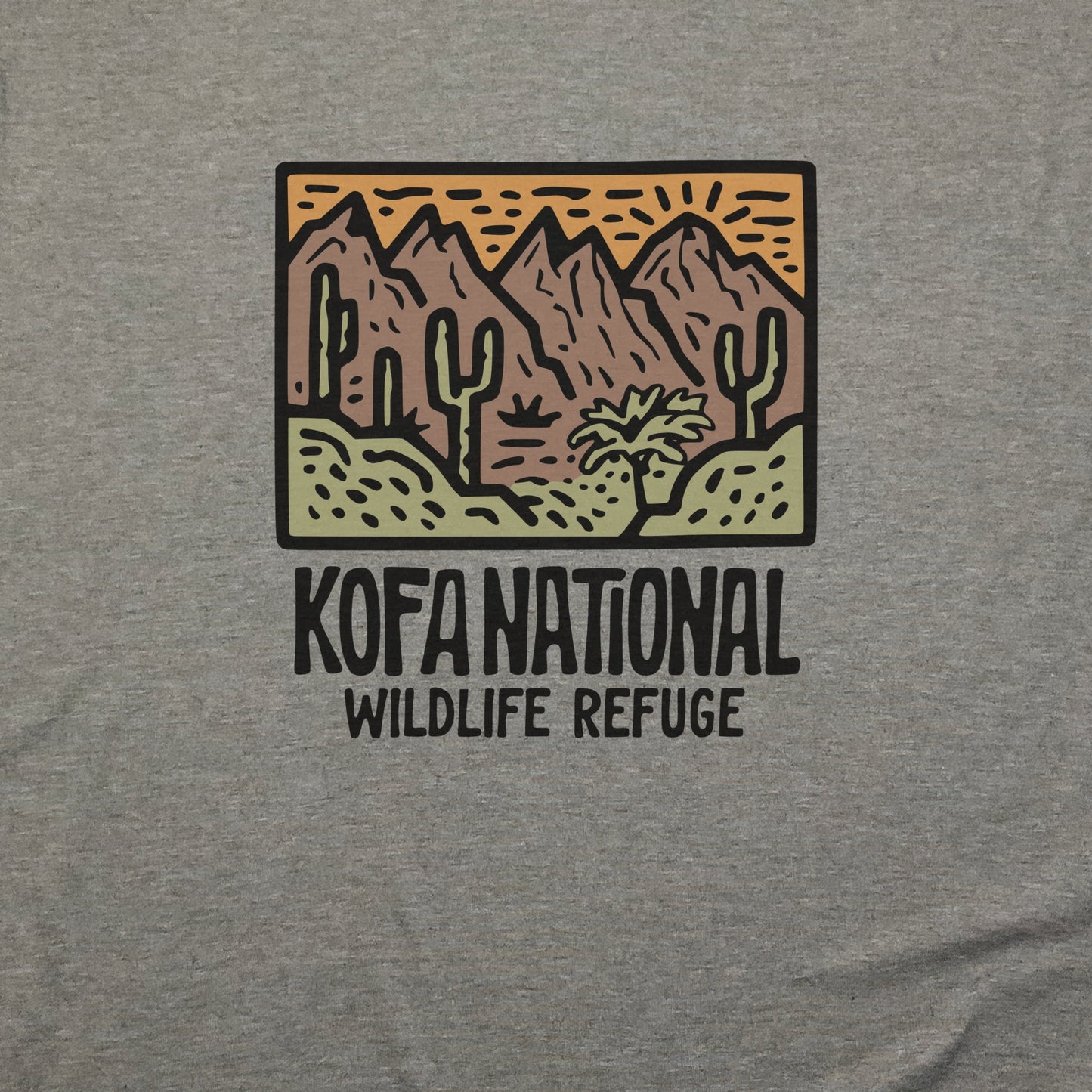 Kofa National Wildlife Refuge T-Shirt Adventure and Outdoors Themed T-Shirt