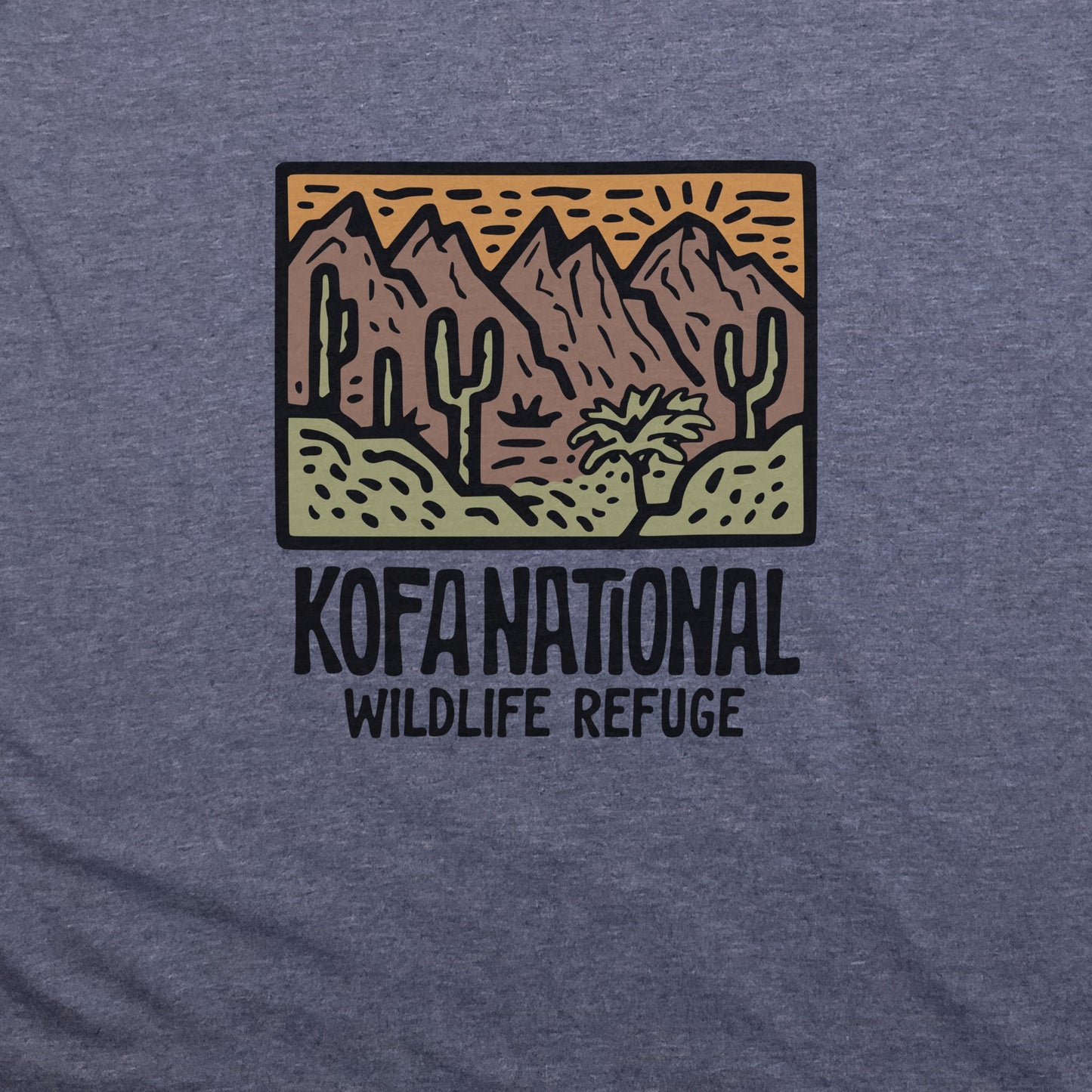Kofa National Wildlife Refuge T-Shirt Adventure and Outdoors Themed T-Shirt