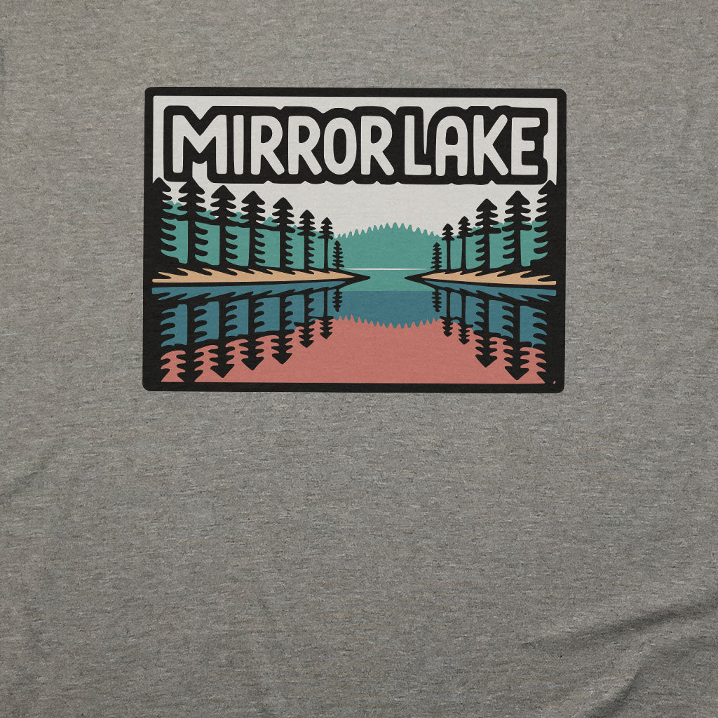 Mirror Lake T-Shirt Adventure and Outdoors Themed T-Shirt