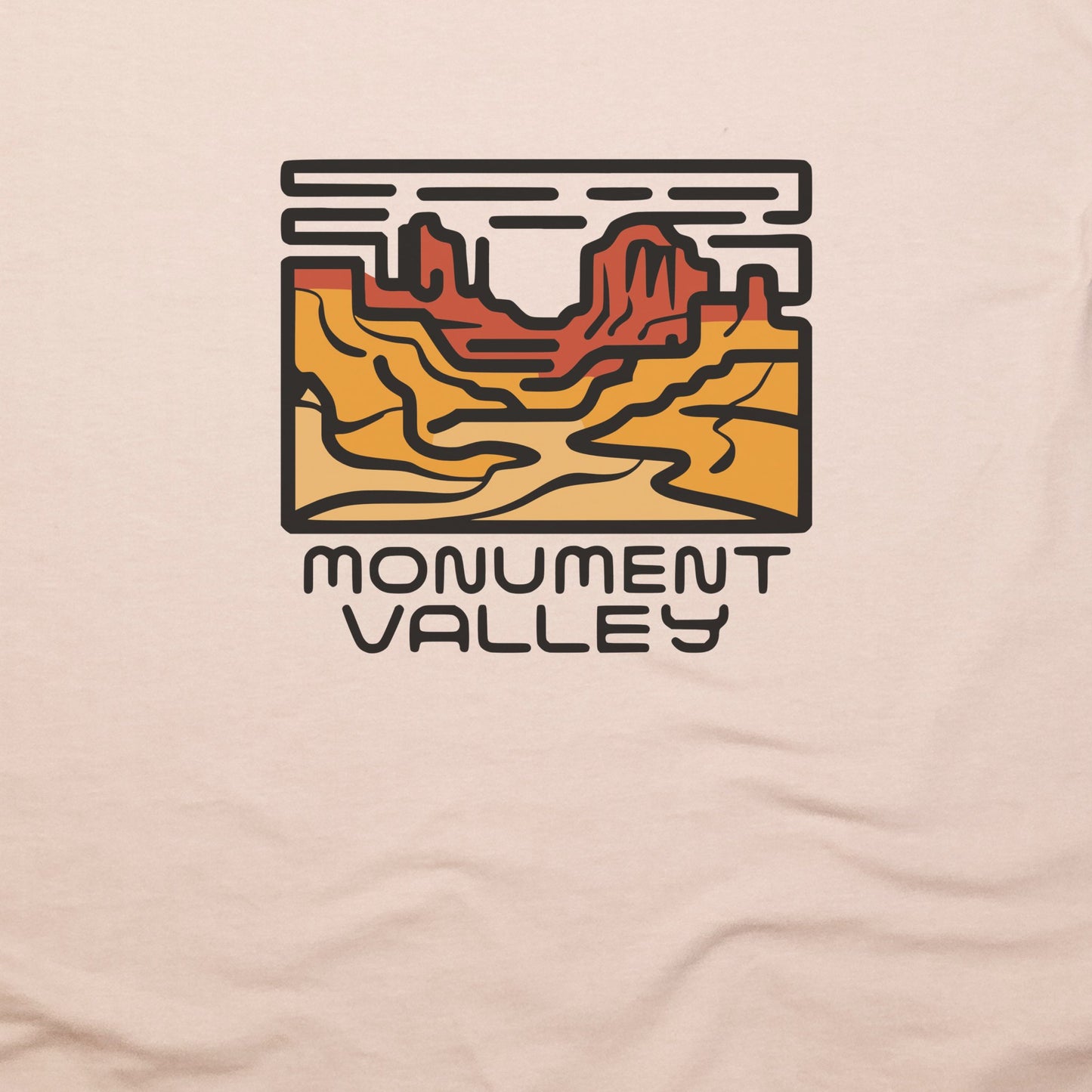 Monument Valley T-Shirt Adventure and Outdoors Themed T-Shirt