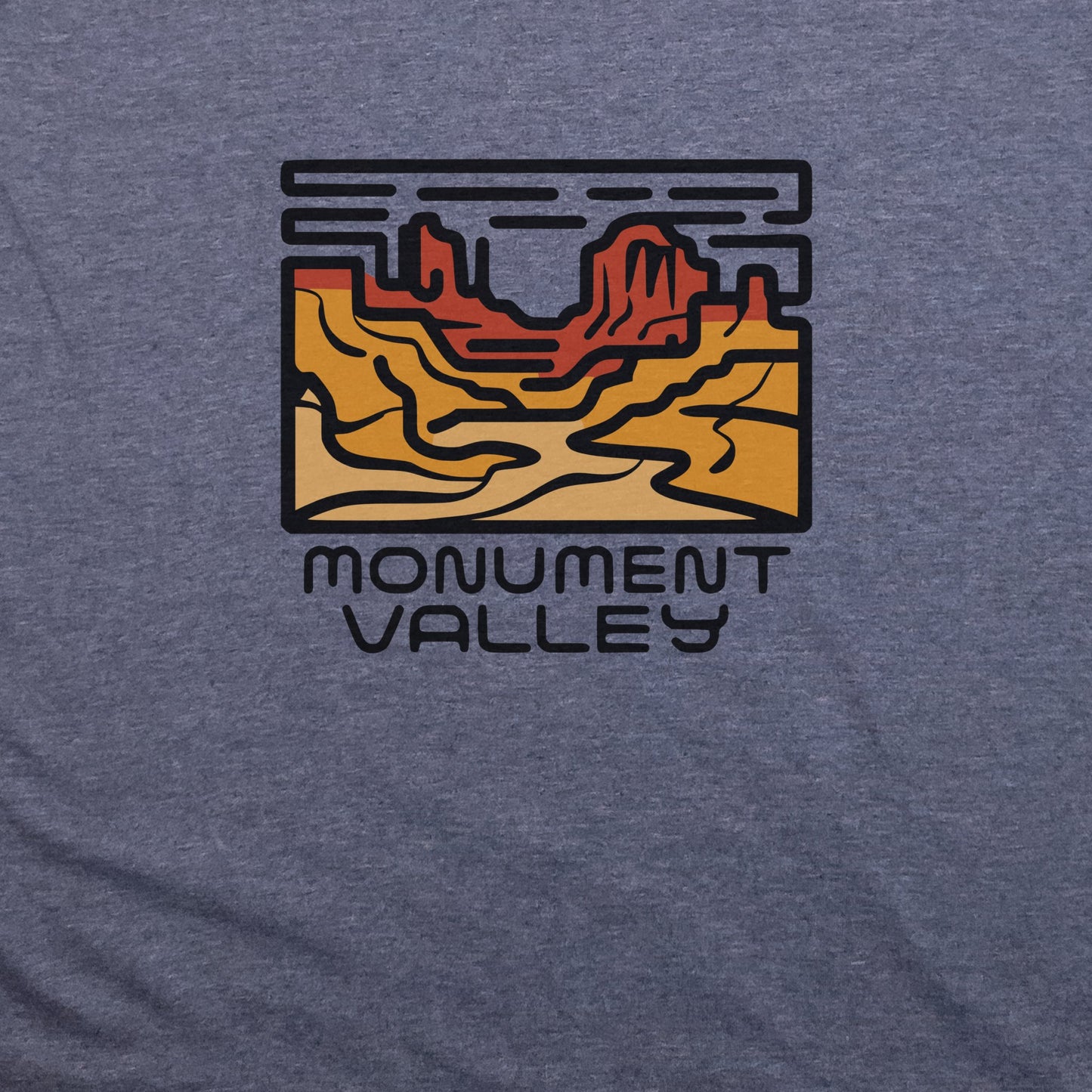 Monument Valley T-Shirt Adventure and Outdoors Themed T-Shirt