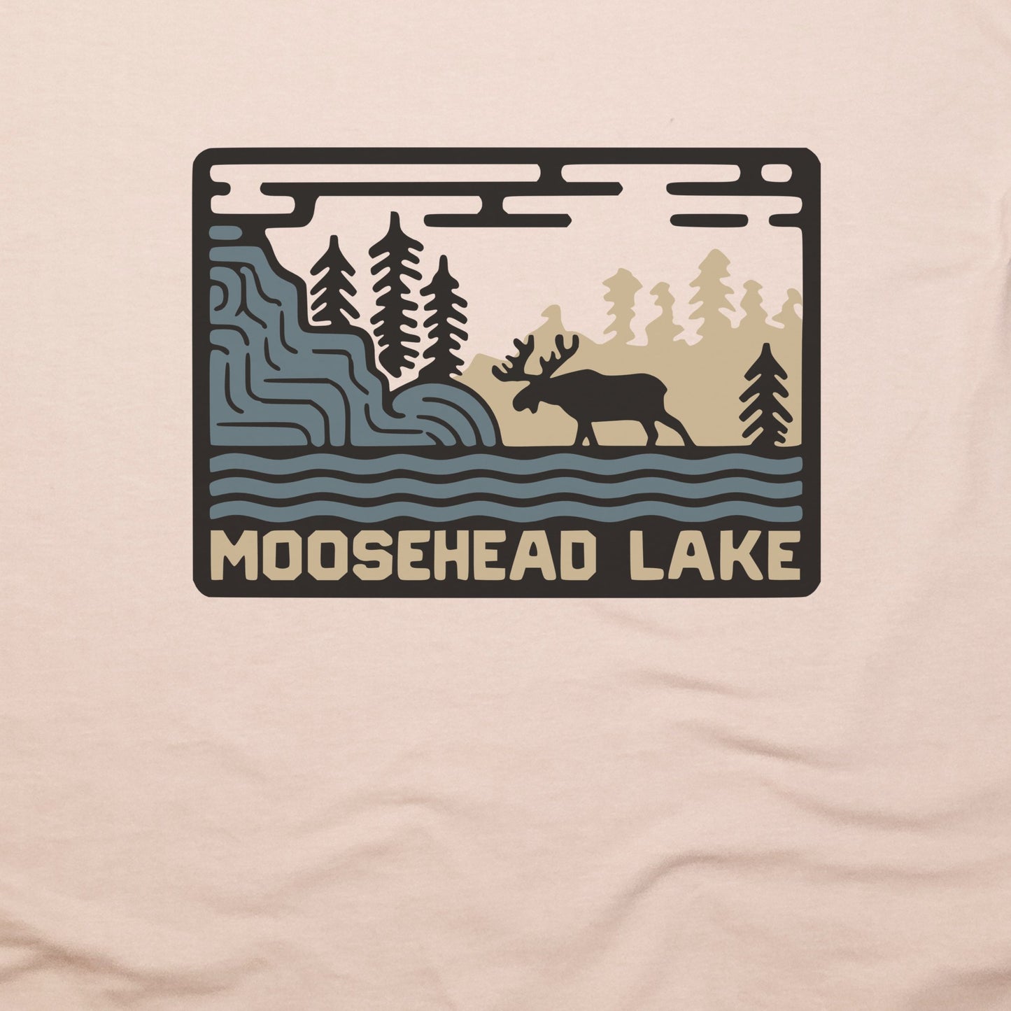Moosehead Lake T-Shirt Adventure and Outdoors Themed T-Shirt
