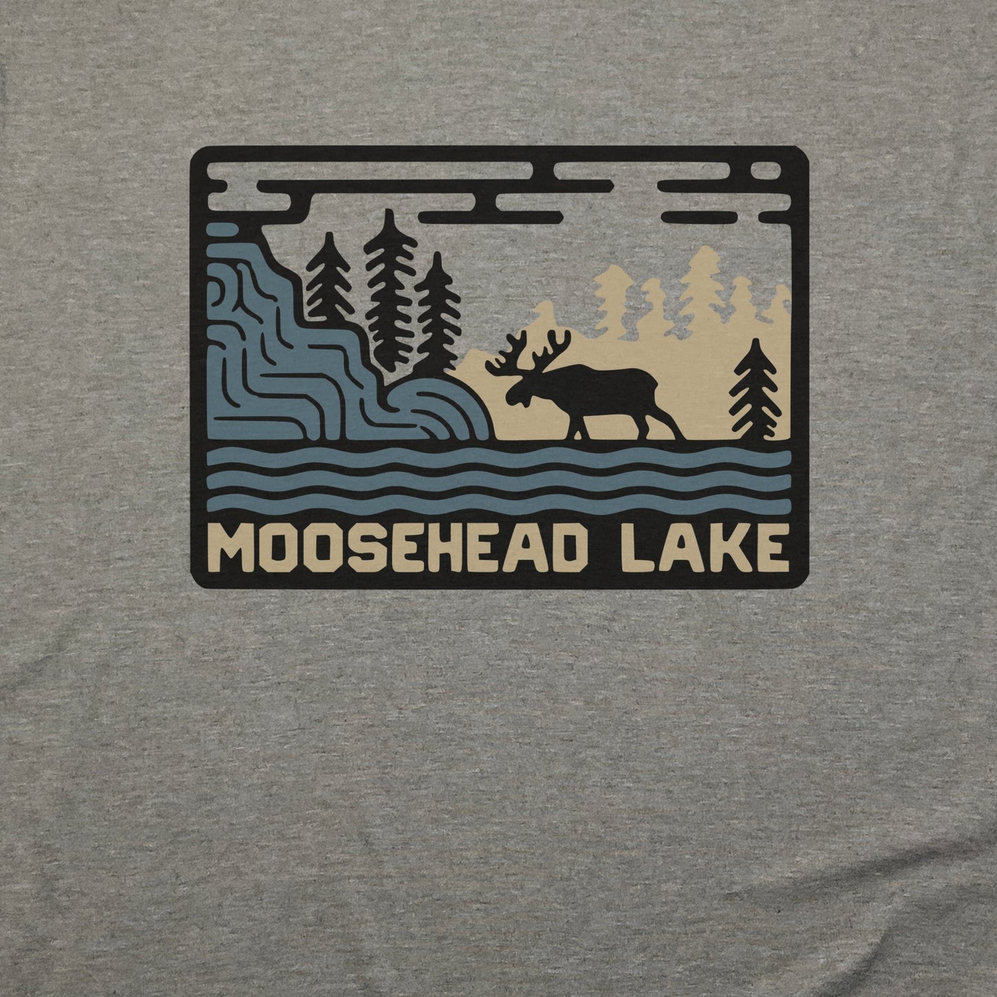 Moosehead Lake T-Shirt Adventure and Outdoors Themed T-Shirt