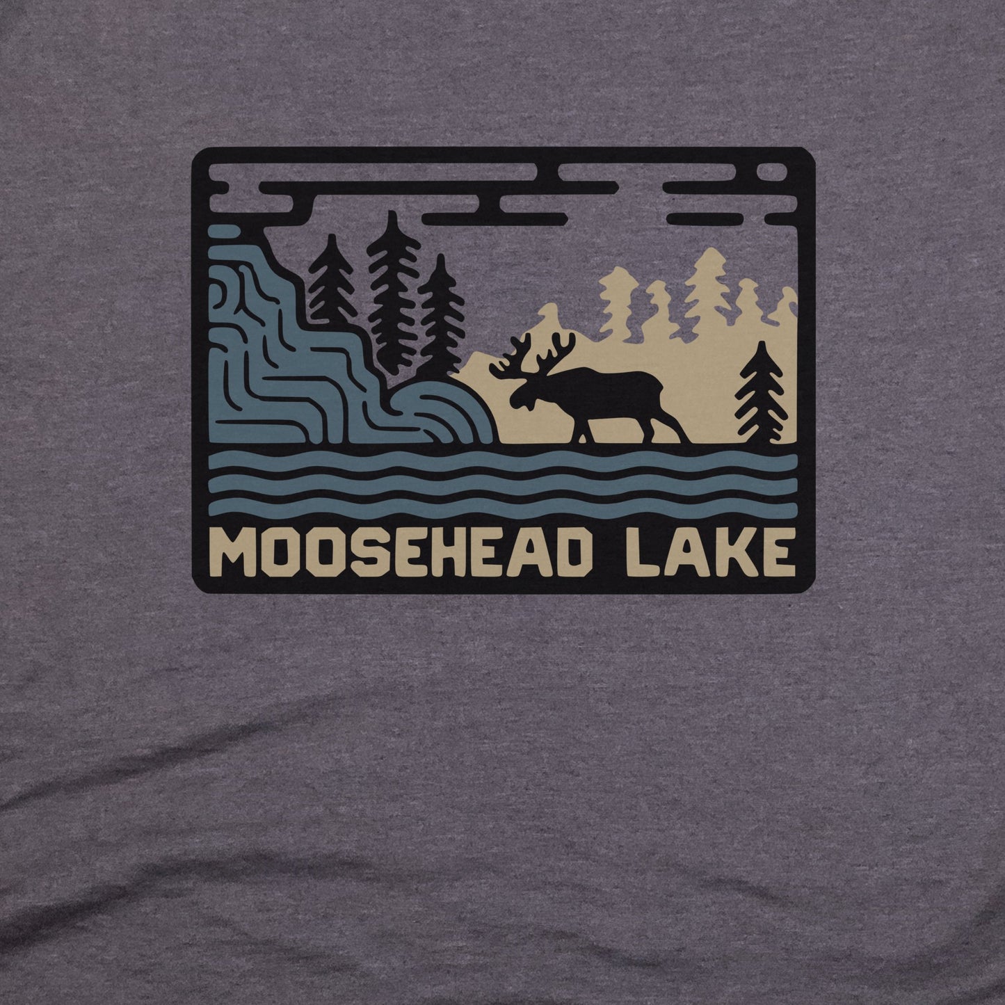 Moosehead Lake T-Shirt Adventure and Outdoors Themed T-Shirt