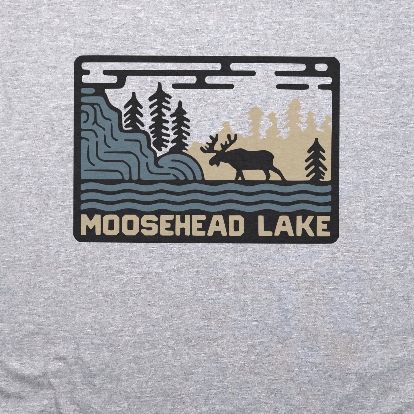 Moosehead Lake T-Shirt Adventure and Outdoors Themed T-Shirt
