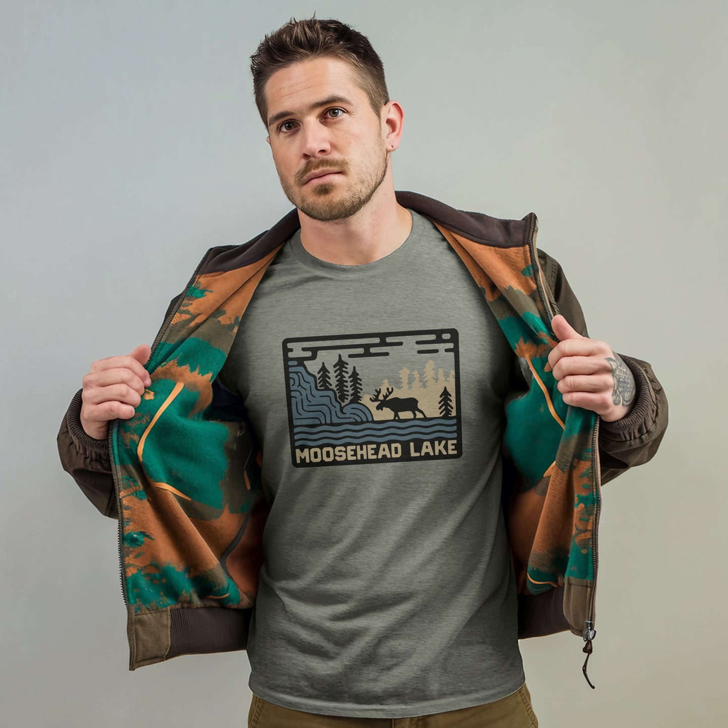Moosehead Lake T-Shirt Adventure and Outdoors Themed T-Shirt