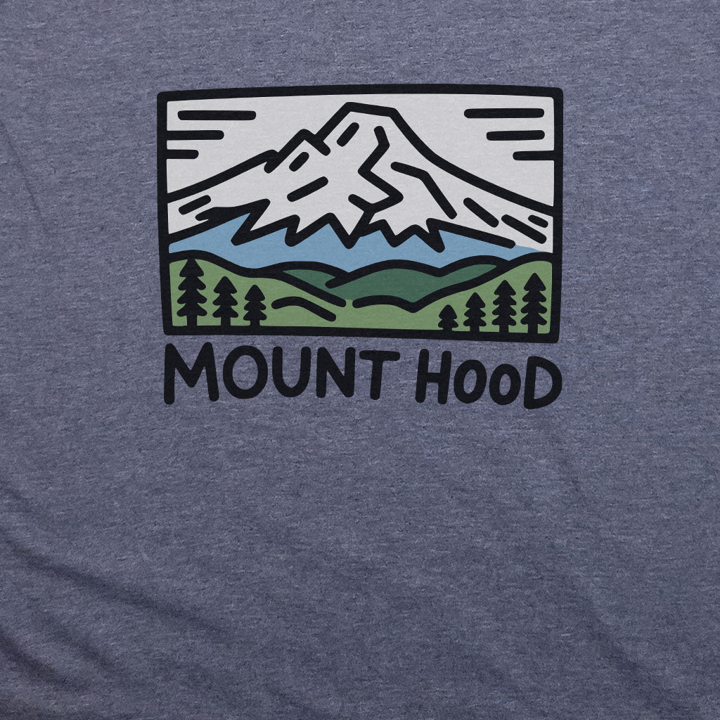 Mount Hood T-Shirt Adventure and Outdoors Themed T-Shirt