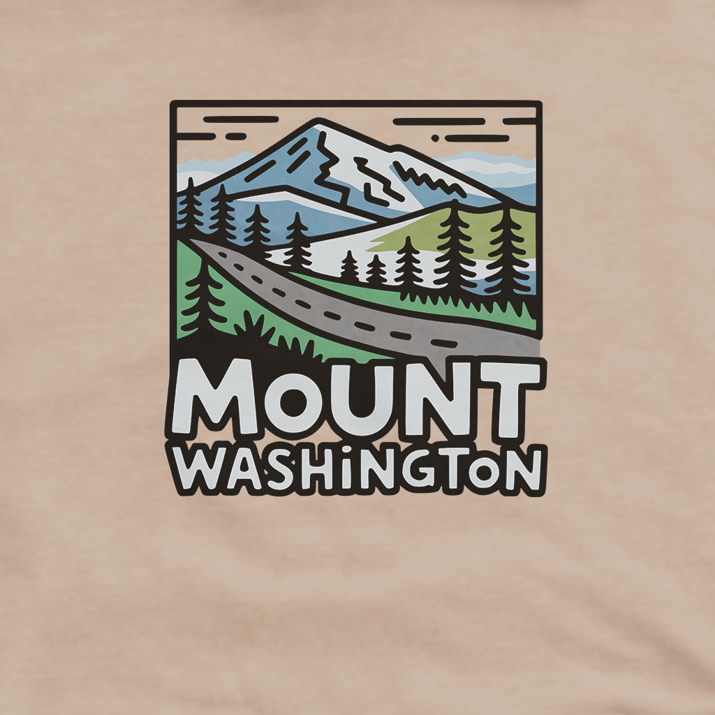 Mount Washington Hoodie Adventure and Outdoors Themed Hoodie