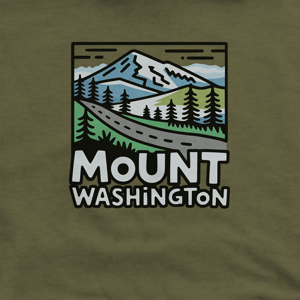 Mount Washington Hoodie Adventure and Outdoors Themed Hoodie