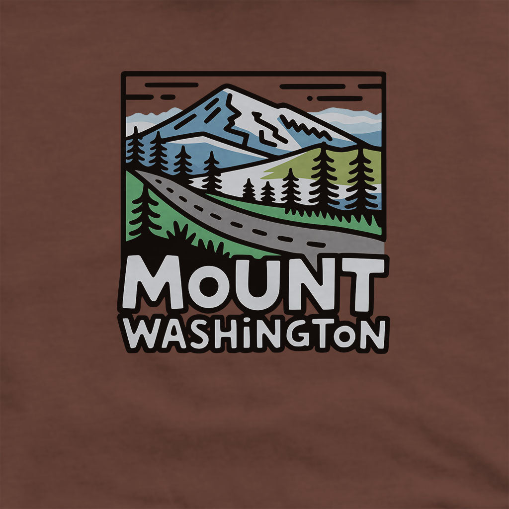 Mount Washington Hoodie Adventure and Outdoors Themed Hoodie