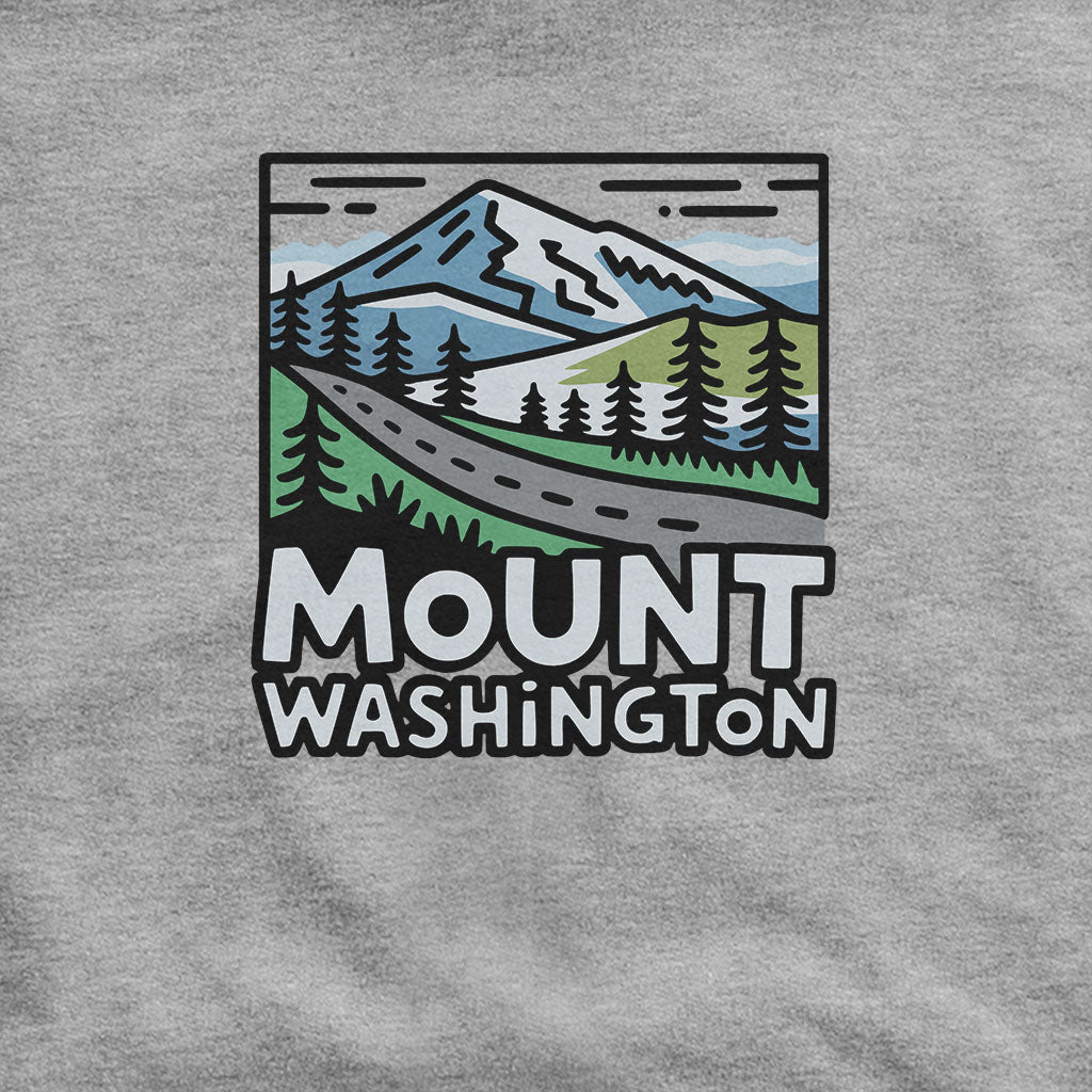 Mount Washington Hoodie Adventure and Outdoors Themed Hoodie